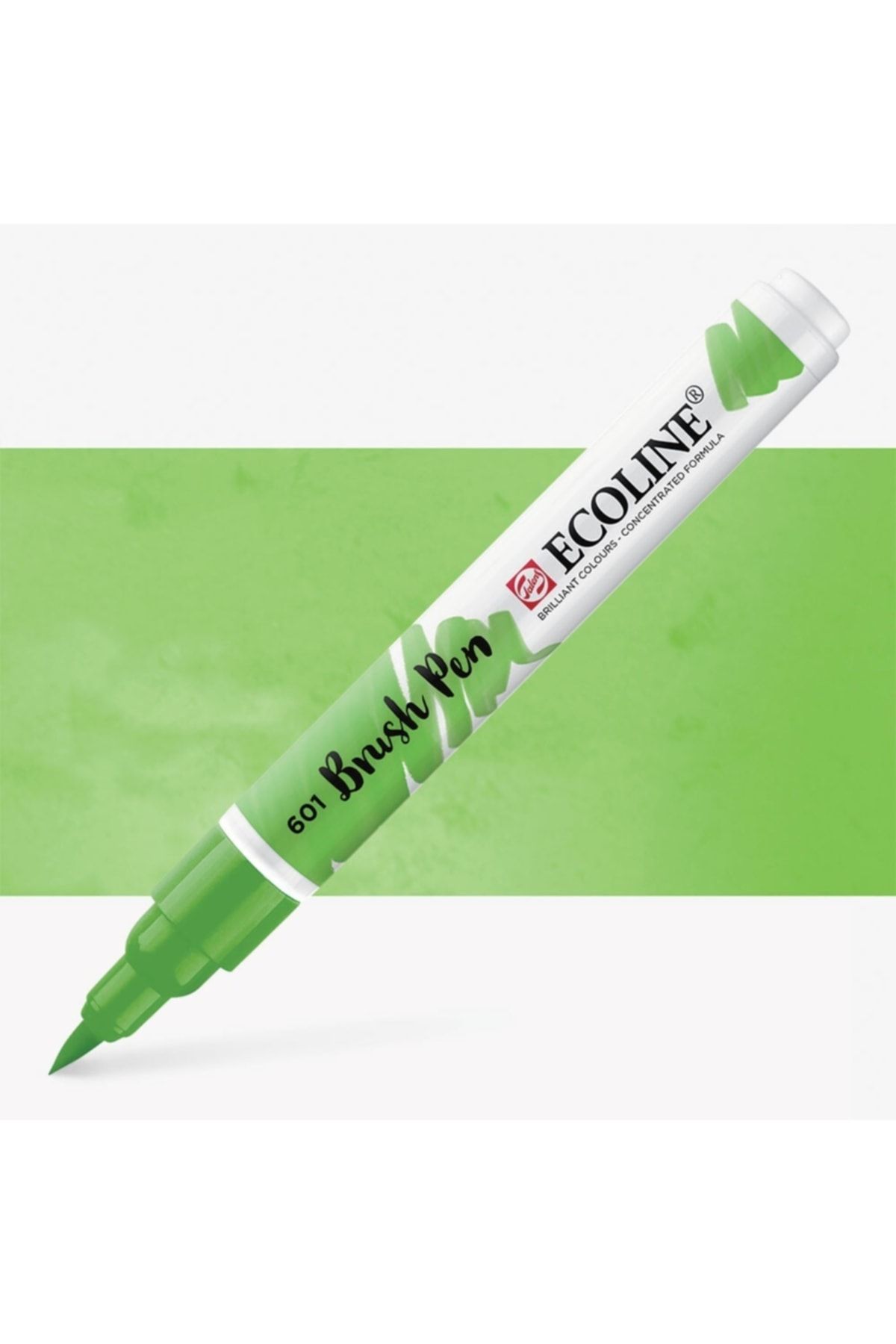 Talens Ecoline Suluboya Brush Pen Light Green 601
