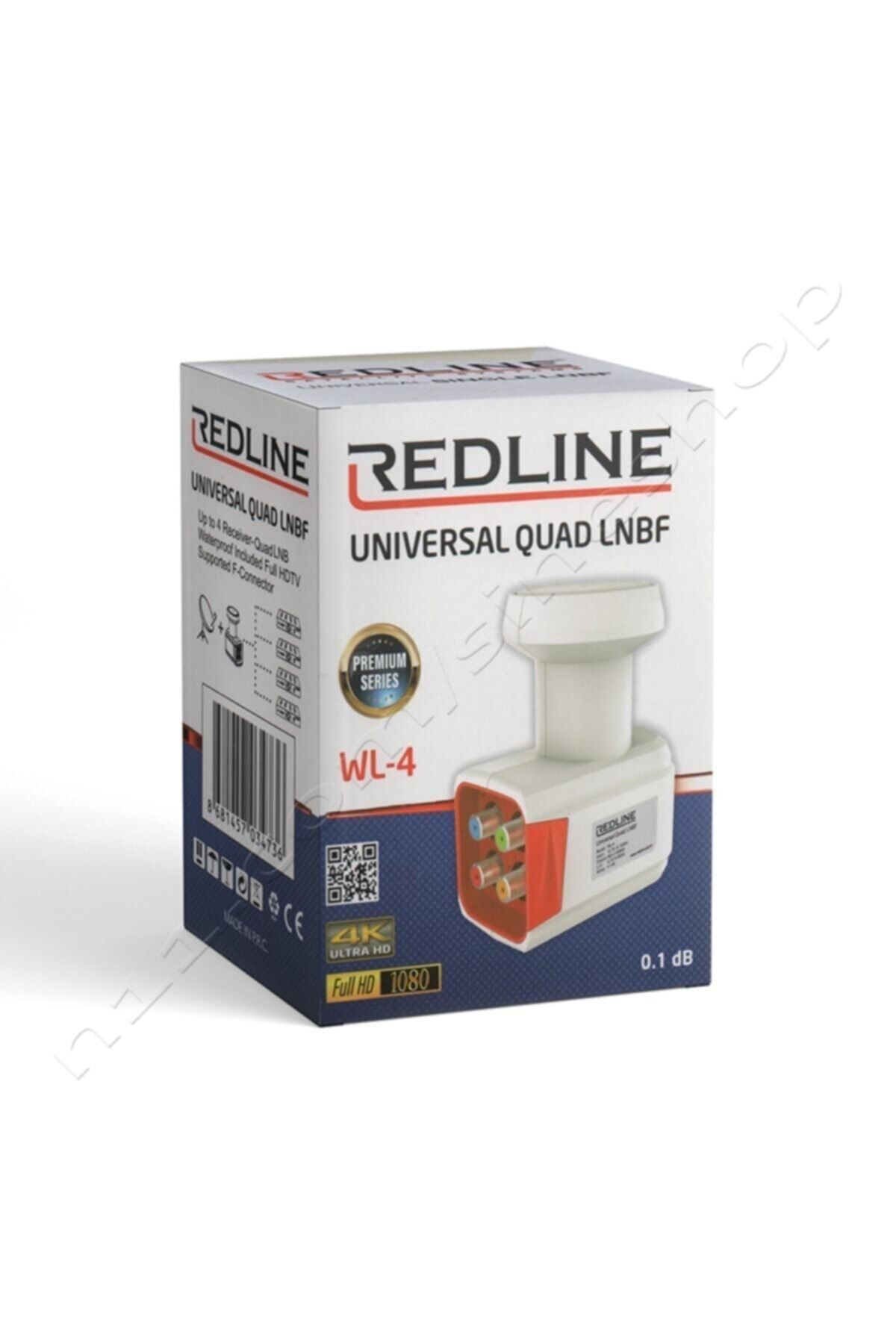 Redline Wl-4 Universal Quad Dört Çıkışlı Lnb