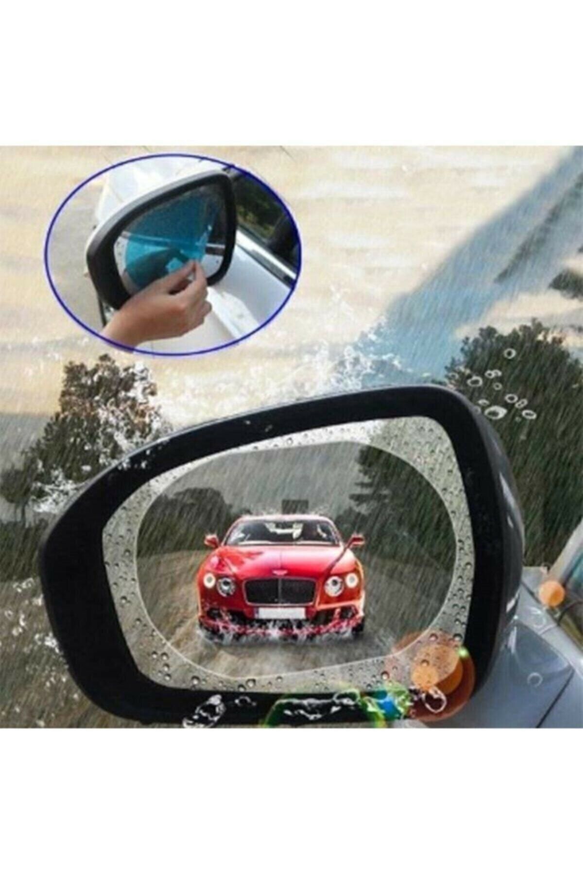 Ankaflex Araba Dış Dikiz Aynası Yağmur Tutmaz Kaydırıcı Film Oto Dış Ayna Görüş Film Buğu Önleyici