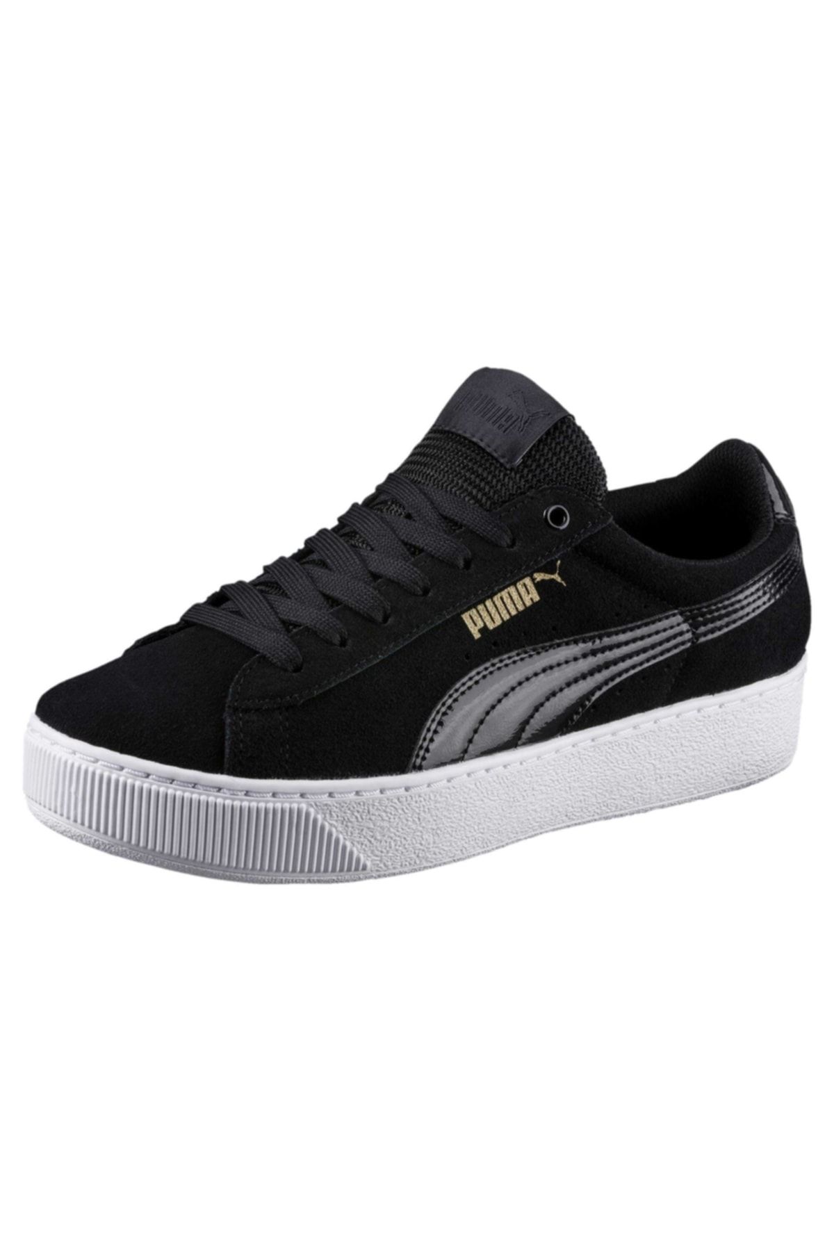 Puma Vikky Platform Siyah Beyaz Kadın Sneaker Ayakkabı 100352173