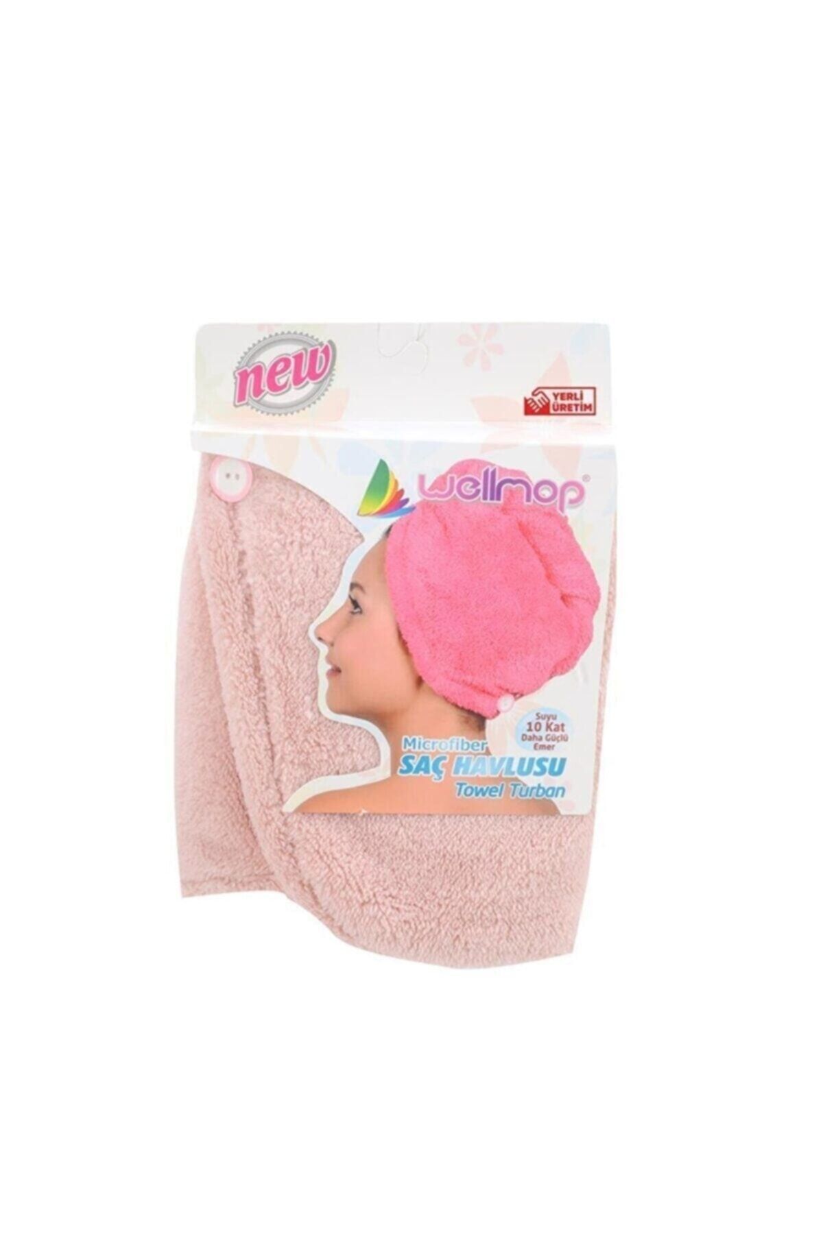 Wellmop Microfiber Saç Havlusu