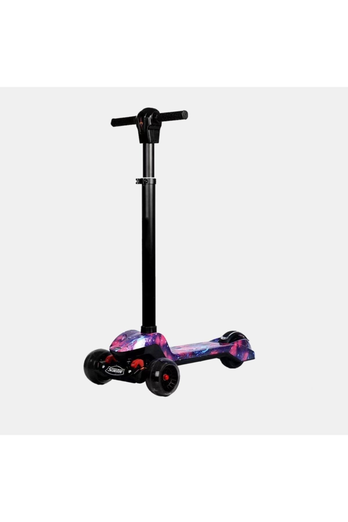 VrPro Scooter Bluetoothlu Müzikli Ve Led Işıklı Mor