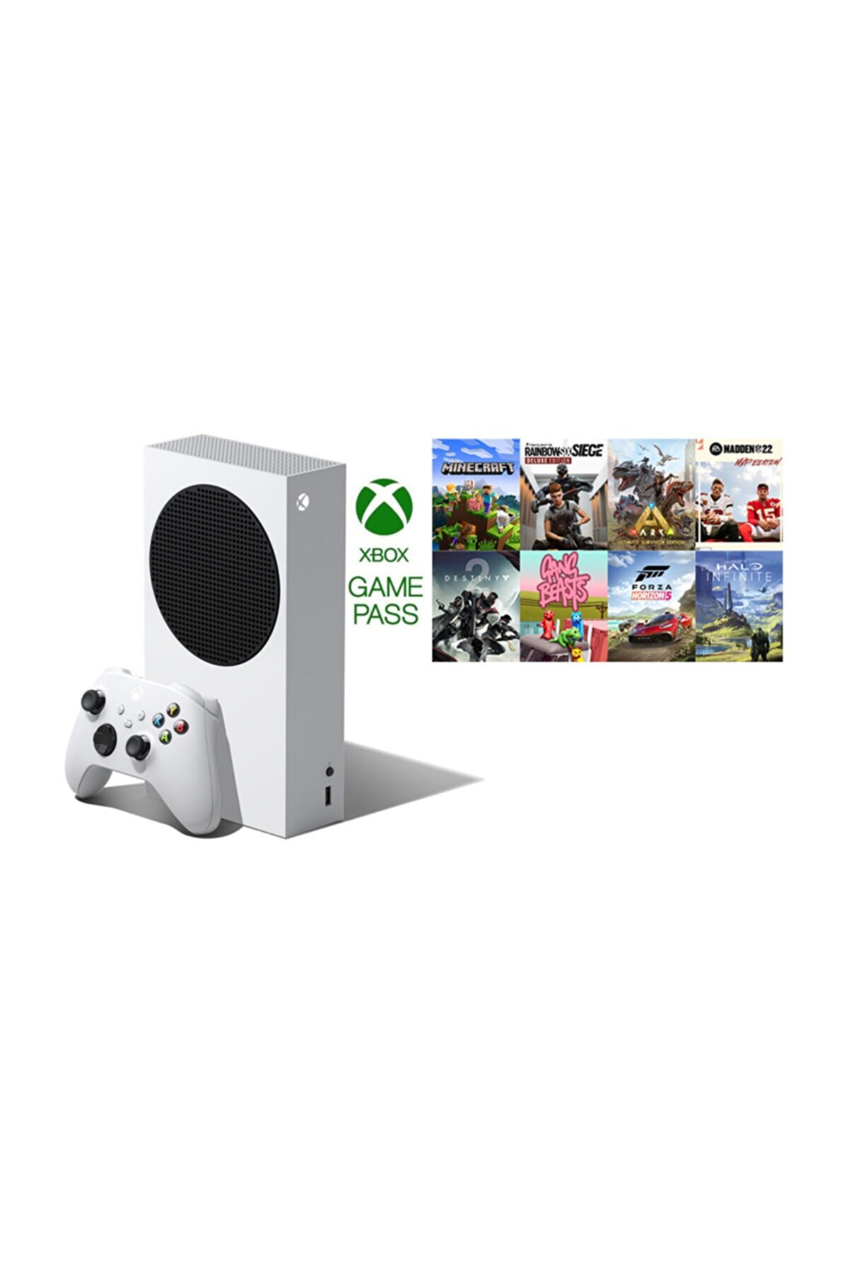 Microsoft Xbox Series S 512GB SSD Oyun Konsolu  3 Ay Gamepass Ultimate Hediye