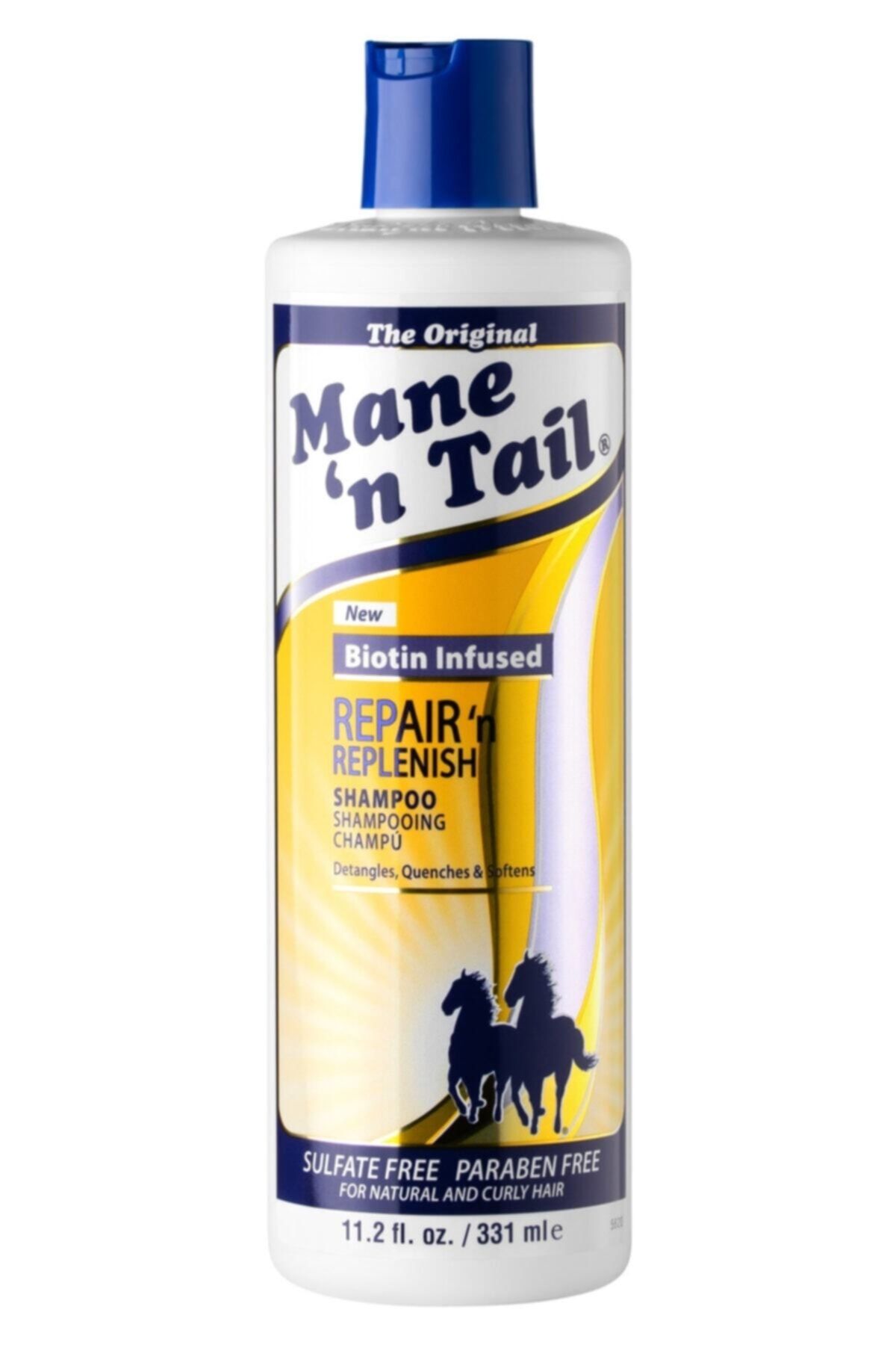 MANE'N TAIL Mane’n Taıl Repaır’n Replenısh Sülfatsız Ve Tuzsuz Şampuan 331ml