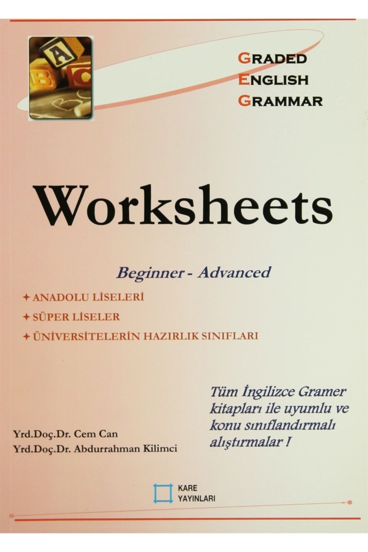 Genel Markalar Worksheets (beginner - Advanced) / Abdurrahman Kilimci / / 9789758980185
