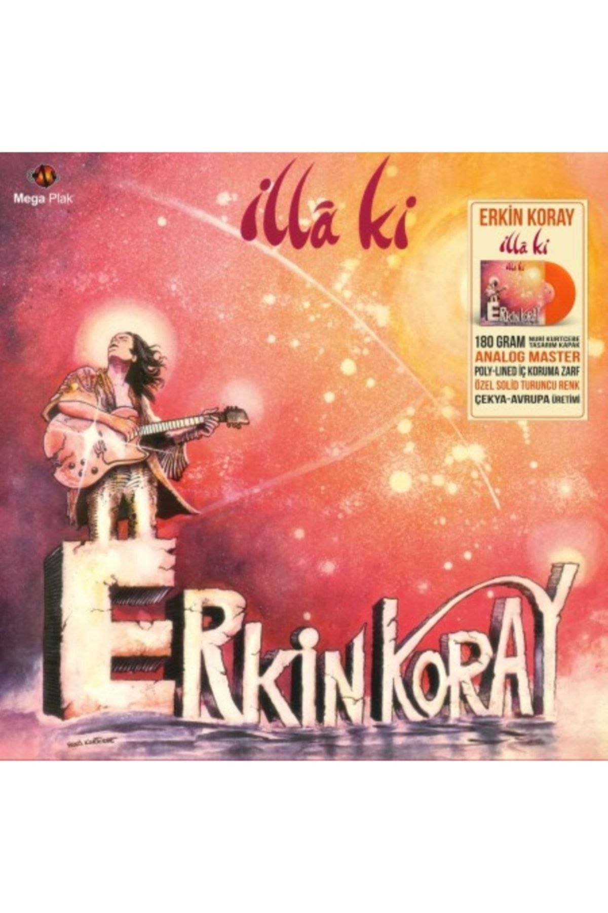 Vinylium Zone Erkın Koray - Illa Kı - Vinyl, Lp,-turuncu Plak