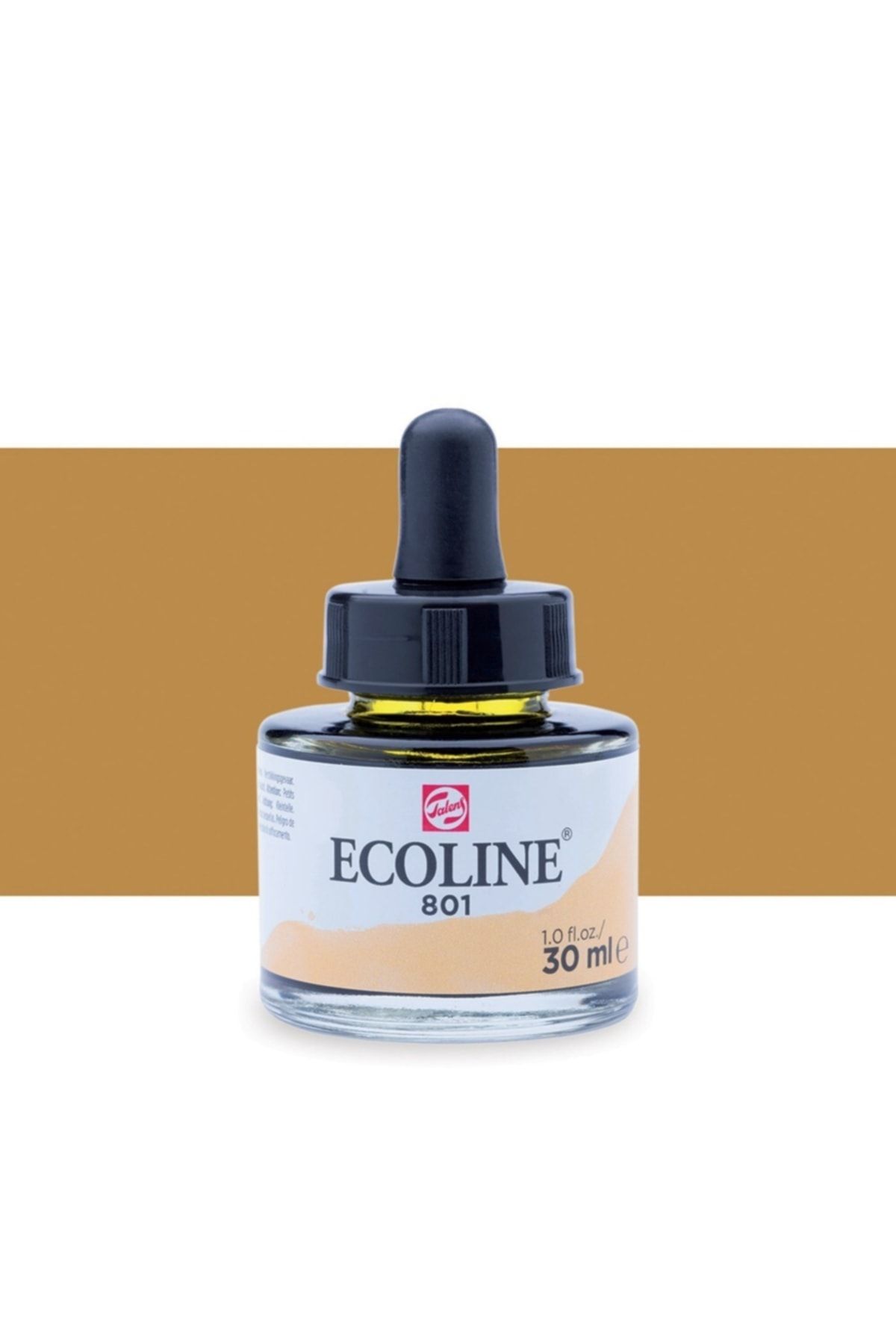 Talens Ecoline Sıvı Suluboya Mürekkep 30ml Gold 801