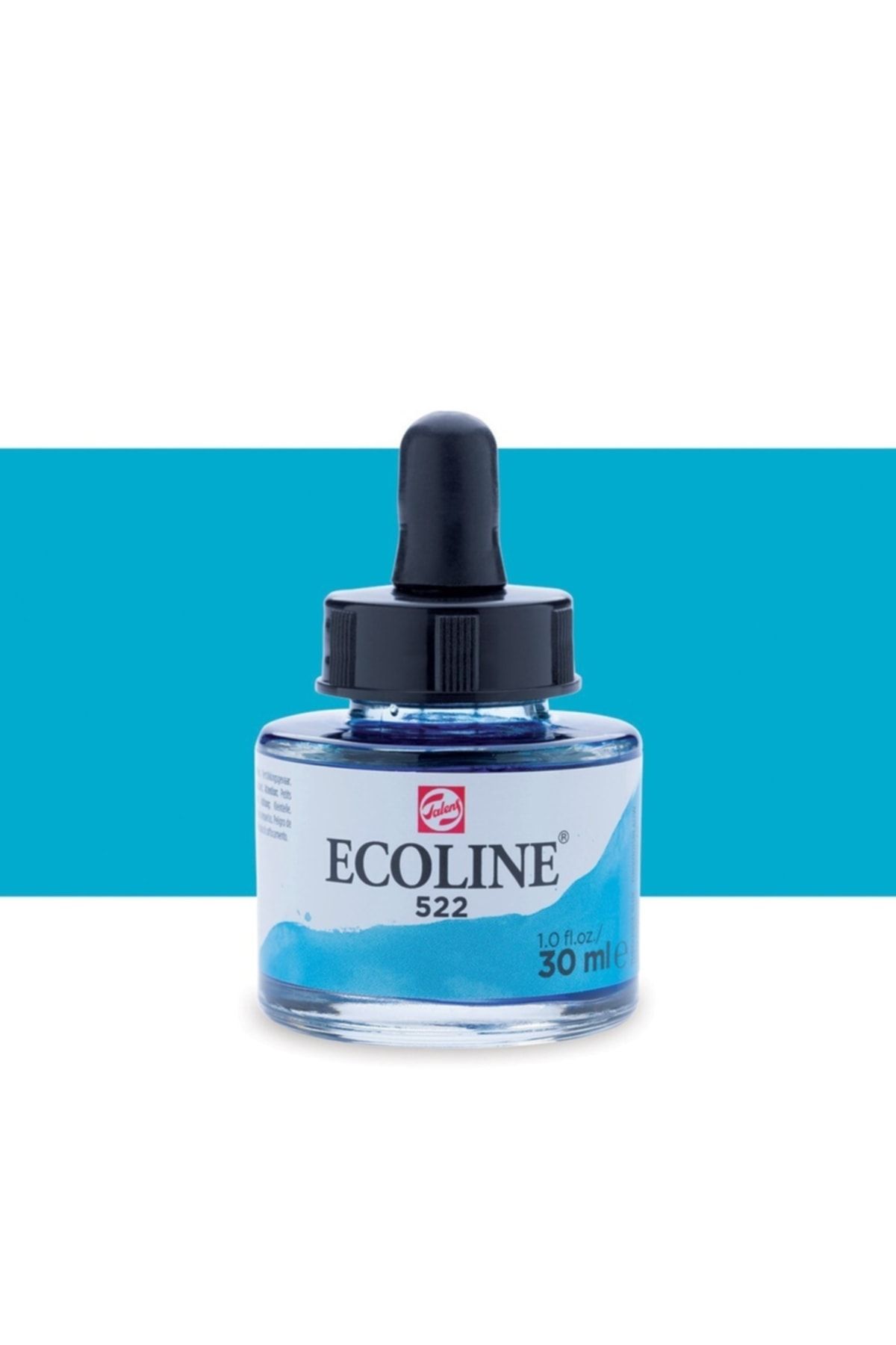 Talens Ecoline Sıvı Suluboya Mürekkep 30ml Turquoise Blue 522