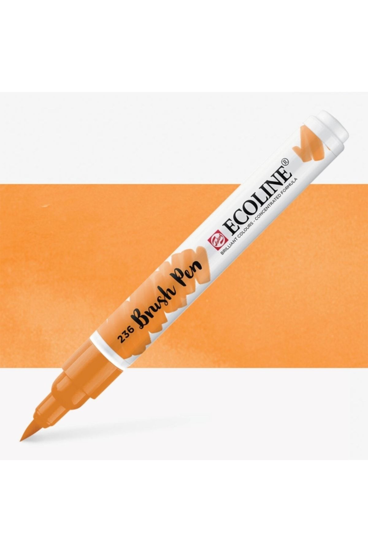 Talens Ecoline Suluboya Brush Pen Light Orange 236