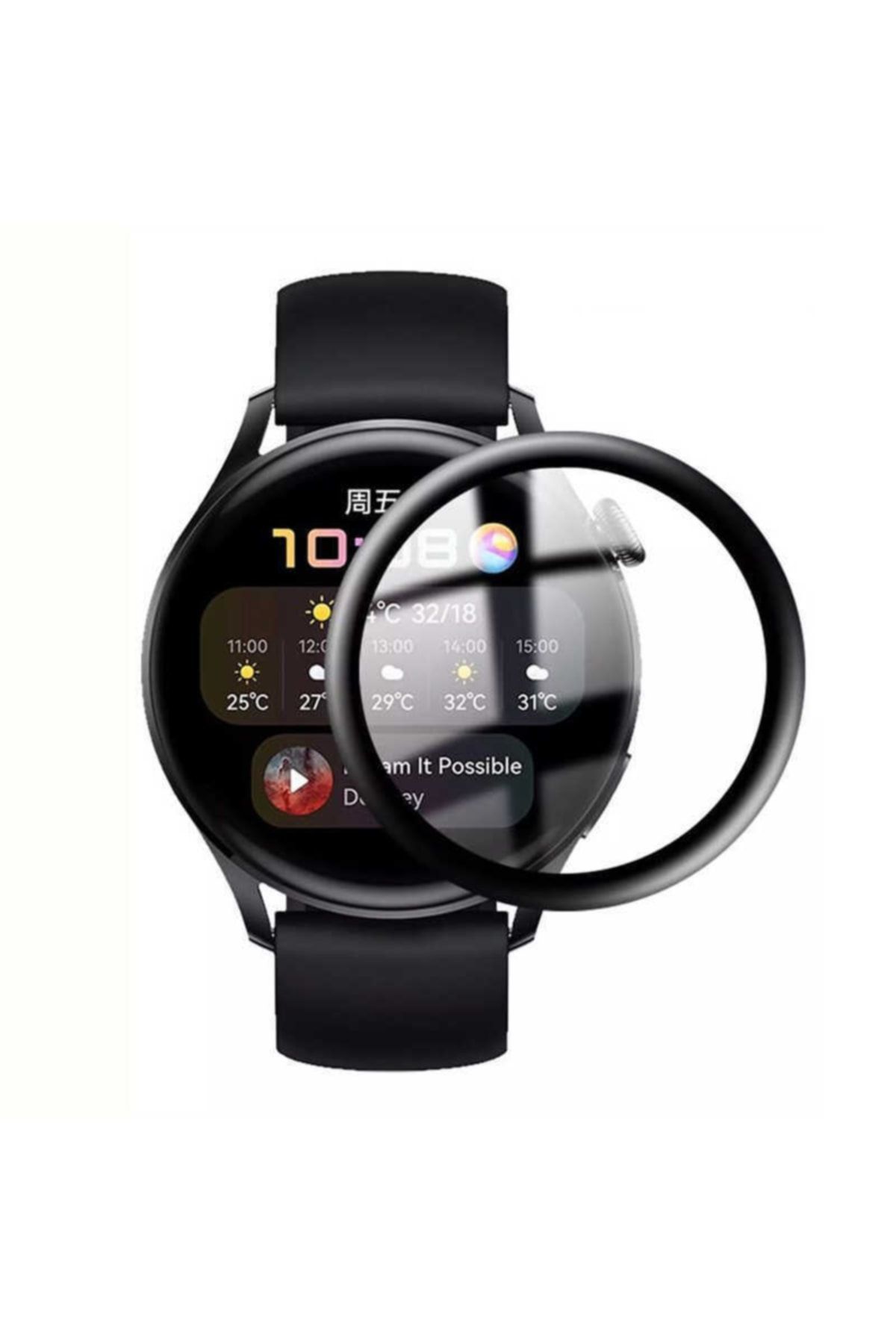 Huawei Watch Gt 3 42mm Akıllı Saat Ekran Koruyucu Nano Esnek Kırılmaz Ppma
