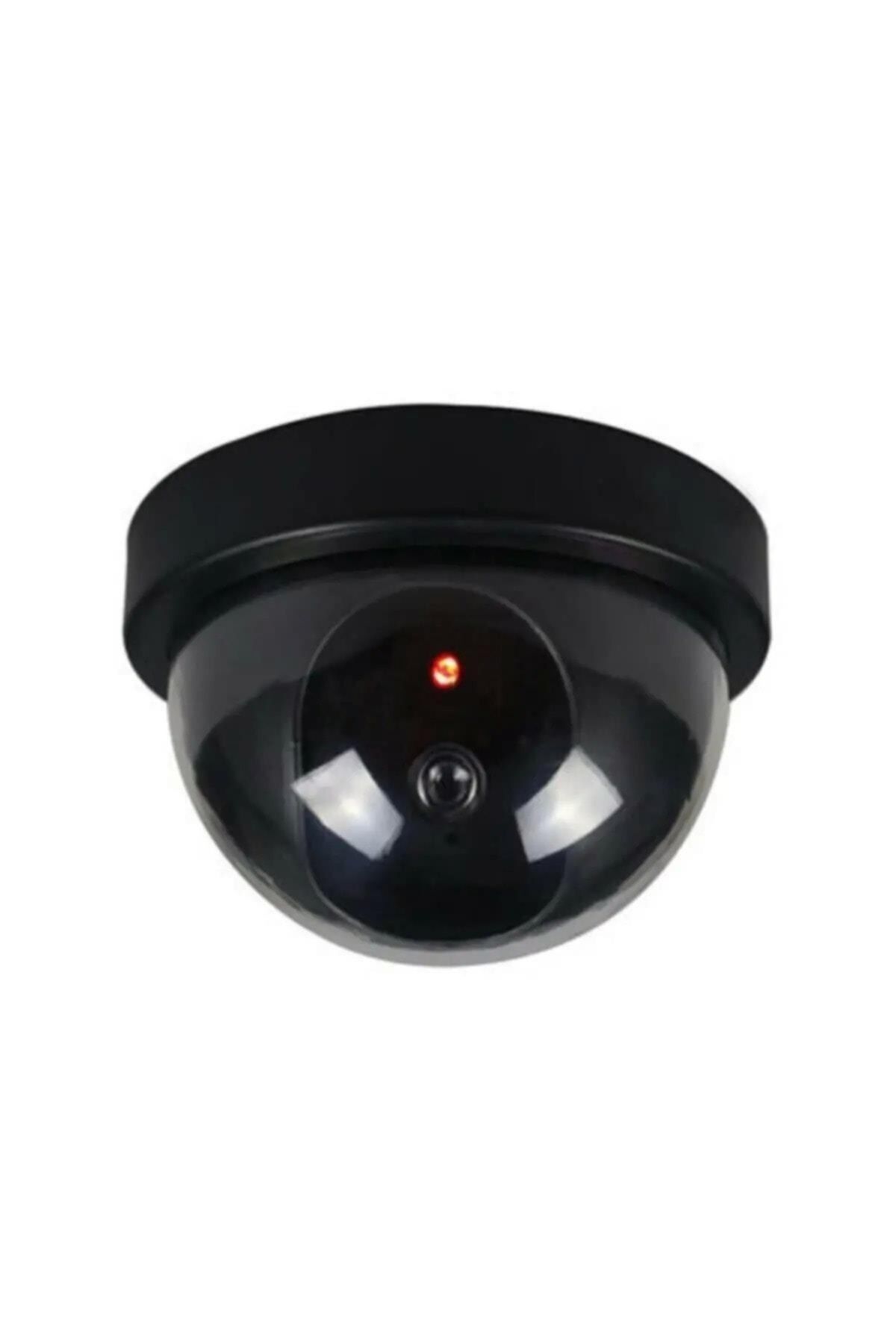 TechnoSmart Led Işıklı Dome Sahte Güvenlik Kamerası Hırsız Caydırıcı