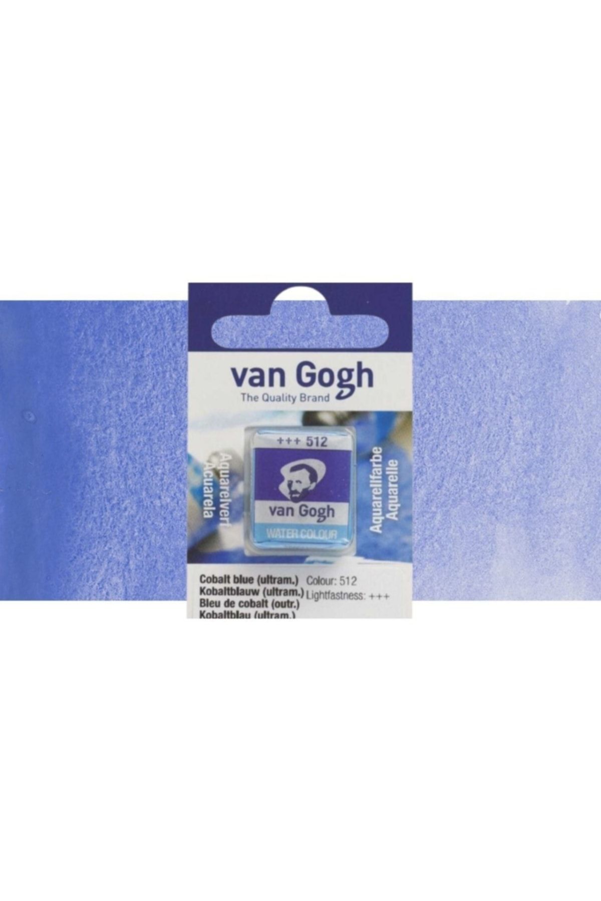 Van Gogh Sulu Boya Cobalt Blue Ultramarine 512 (yarım Tablet)