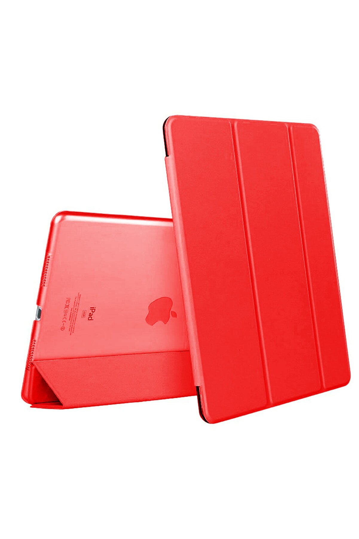 Microsonic Apple Ipad Air 3 10.5'' 2019 (a2152-a2123-a2153-a2154) Smart Case ve Arka Kılıf Kırmızı