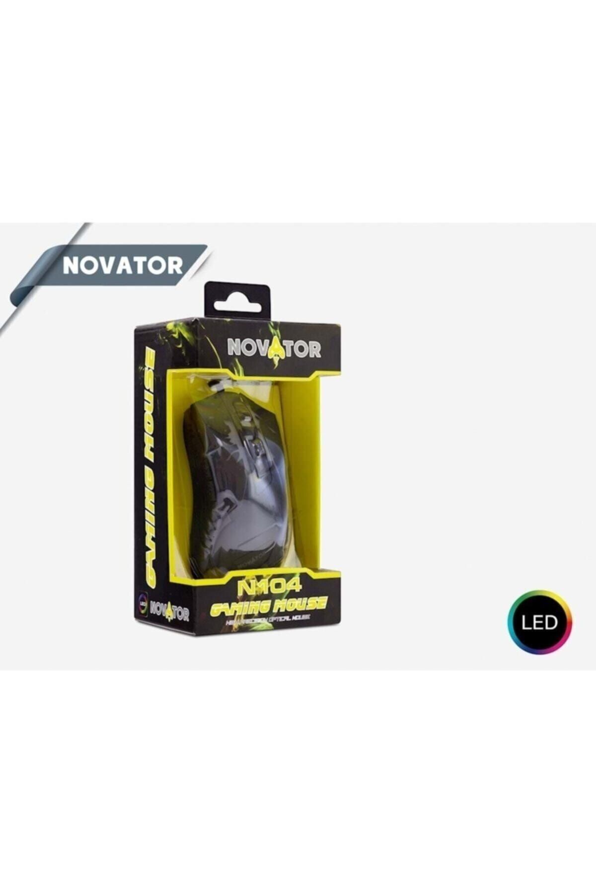 HADRON Novator N104/50 Oyun Mouse Ledli Game Mouse Kaliteli Yüksek Performans
