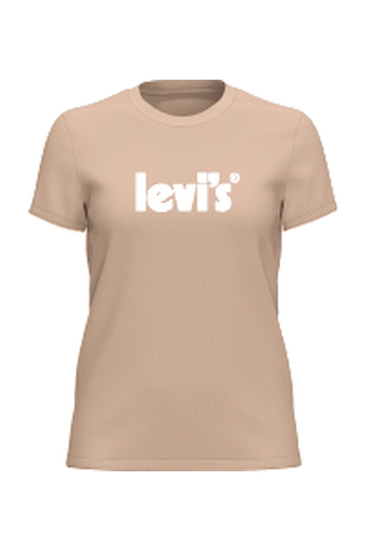 Levi's Kadın T-shirt A2086-0104 Seasonal Poster Logo Peach Puree
