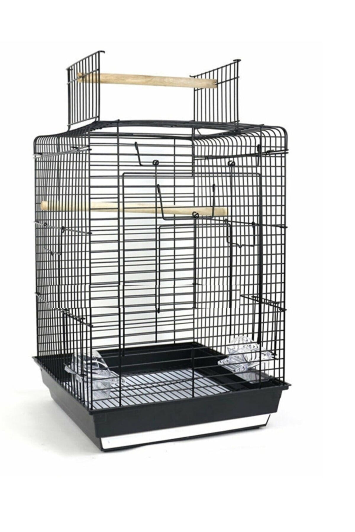 Best Cage Orta Boy Papağan Kafesi Siyah - 1. Kalitede Ithal Üründür