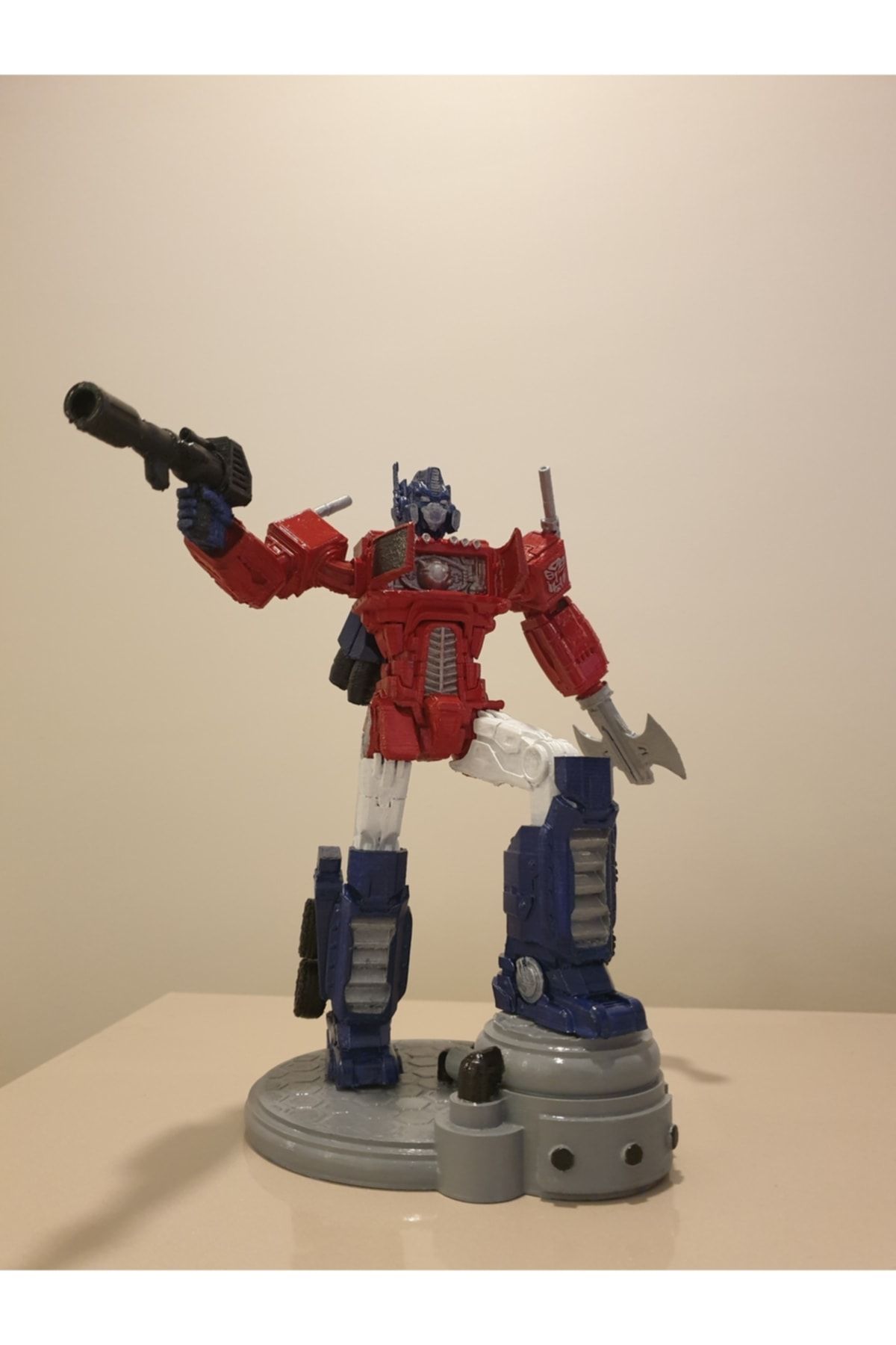 Ufuk Transformers Optimus Prime 3d Figür - 30 Cm