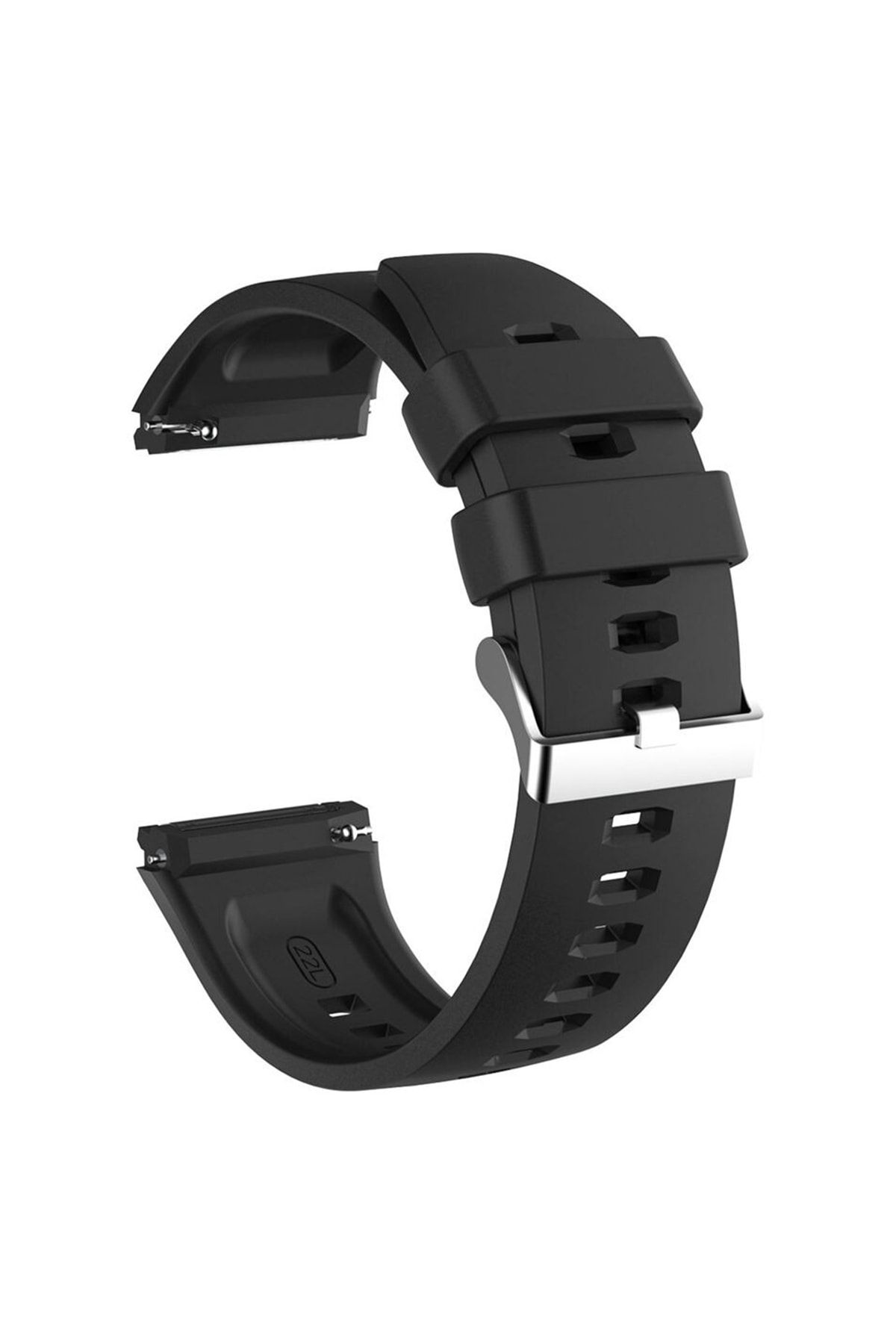Microsonic Huawei Watch Gt2 Pro Kordon, Silicone Rapidbands Siyah