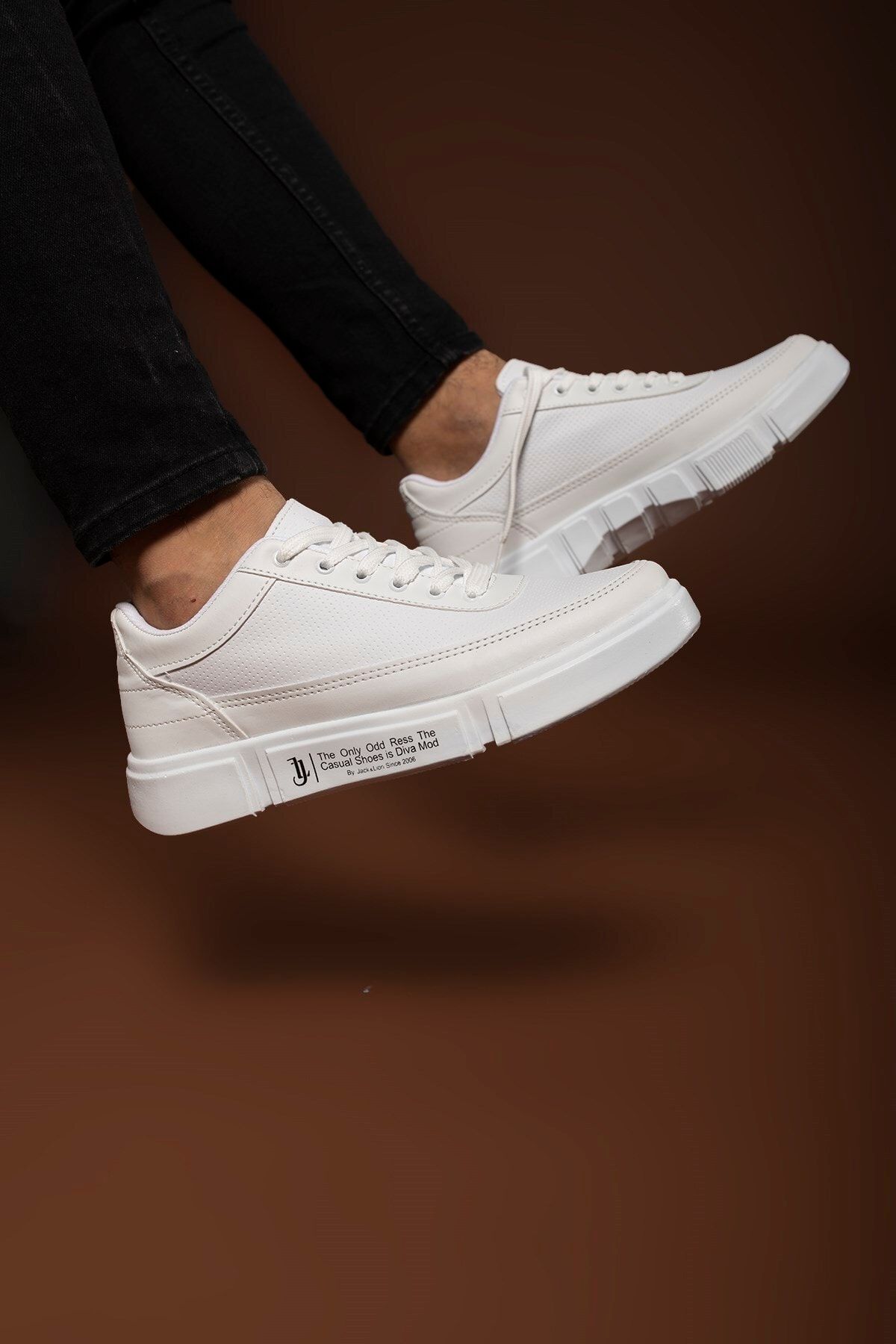 Riccon Erkek Beyaz Sneaker 0012x20