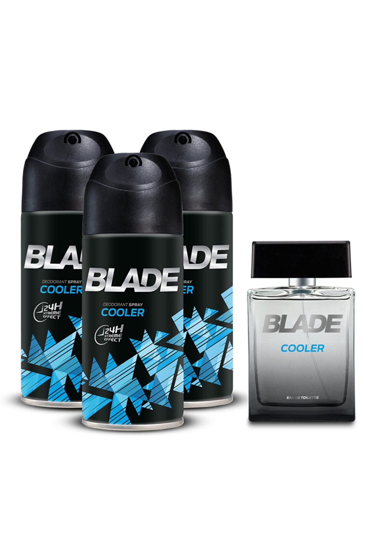 Blade Cooler Edt Parfümü 100 ml + 3'Lü Deodorant 150 ml 507726-2