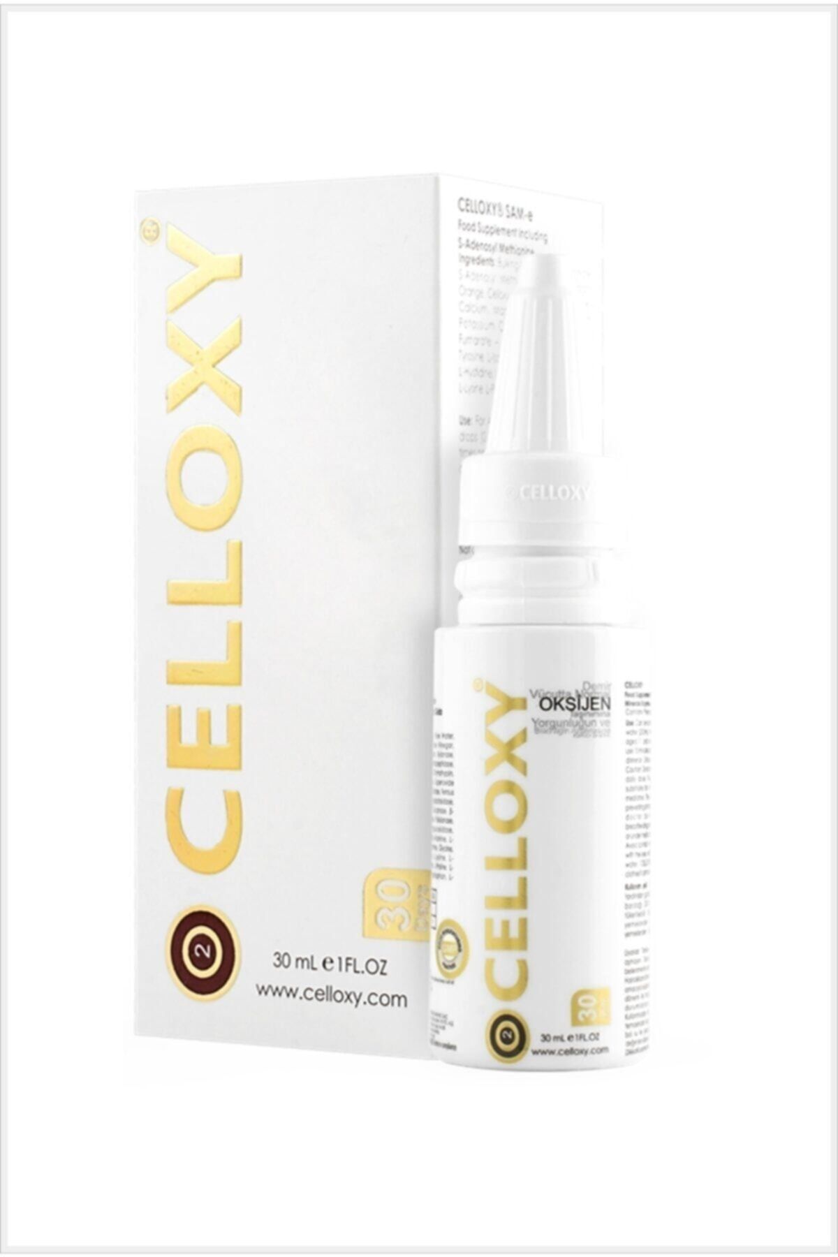 Celloxy Oksijen Damla- Hücresel Emilimli Sıvı Gıda Takviyesi