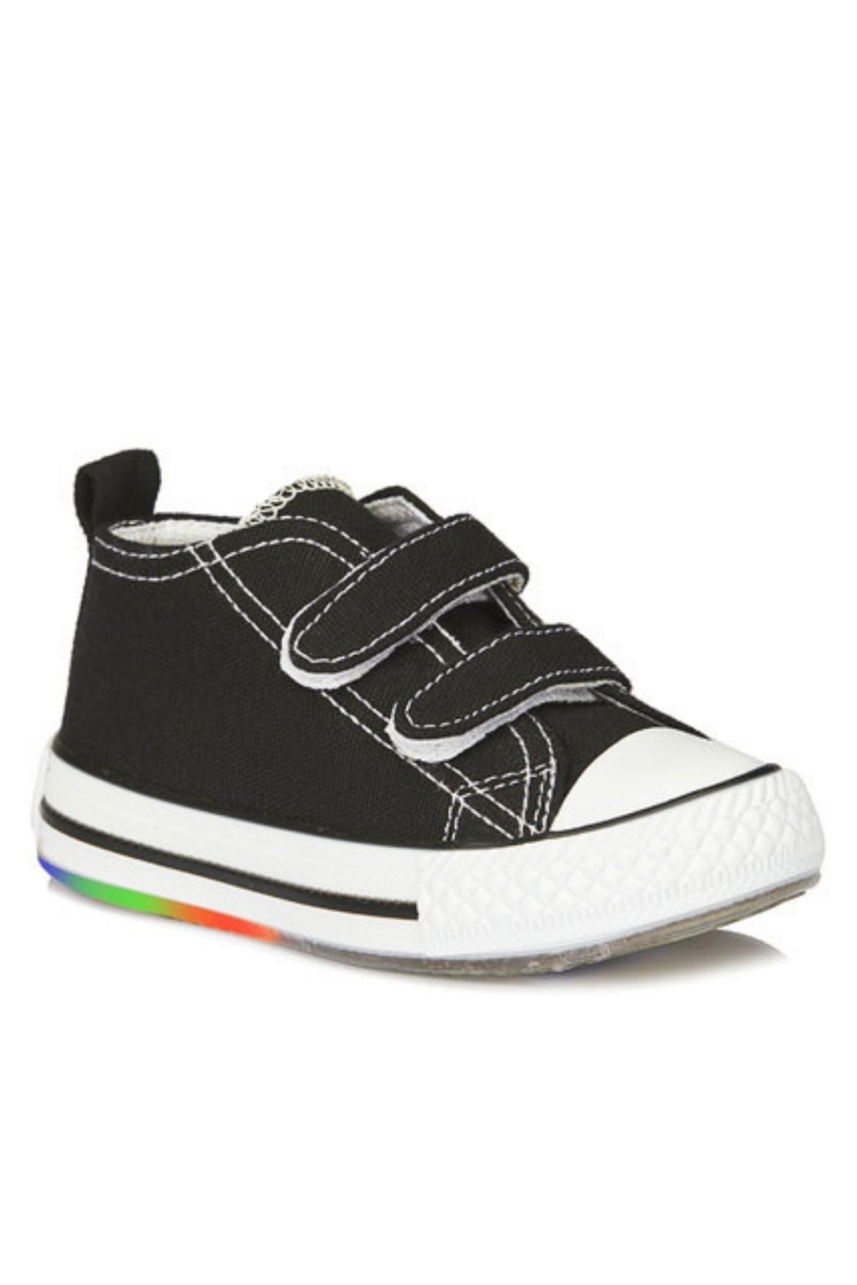 Vicco Pino Kız / Erkek Çocuk Işıklı Siyah Beyaz Sneaker Bebe Patik Spor Ayakkabı 925.p20y.150 Jojo