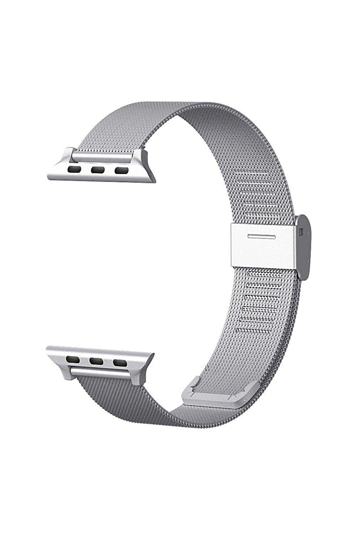 Microsonic Apple Watch 2 42mm Milanese Loop Kordon Gümüş
