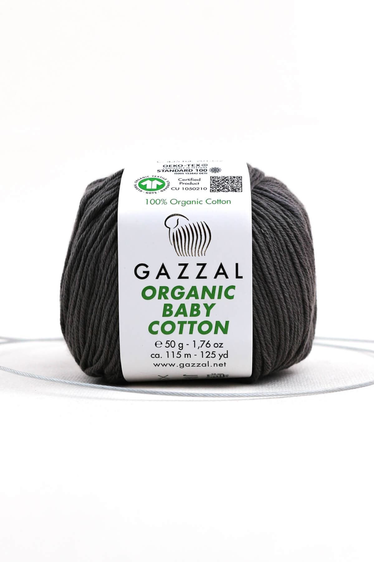 Gazzal Organıc Baby Cotton 50 Gr %100 Organik Pamuk El Örgü Ipligi Taka Yarn (435 Obc)