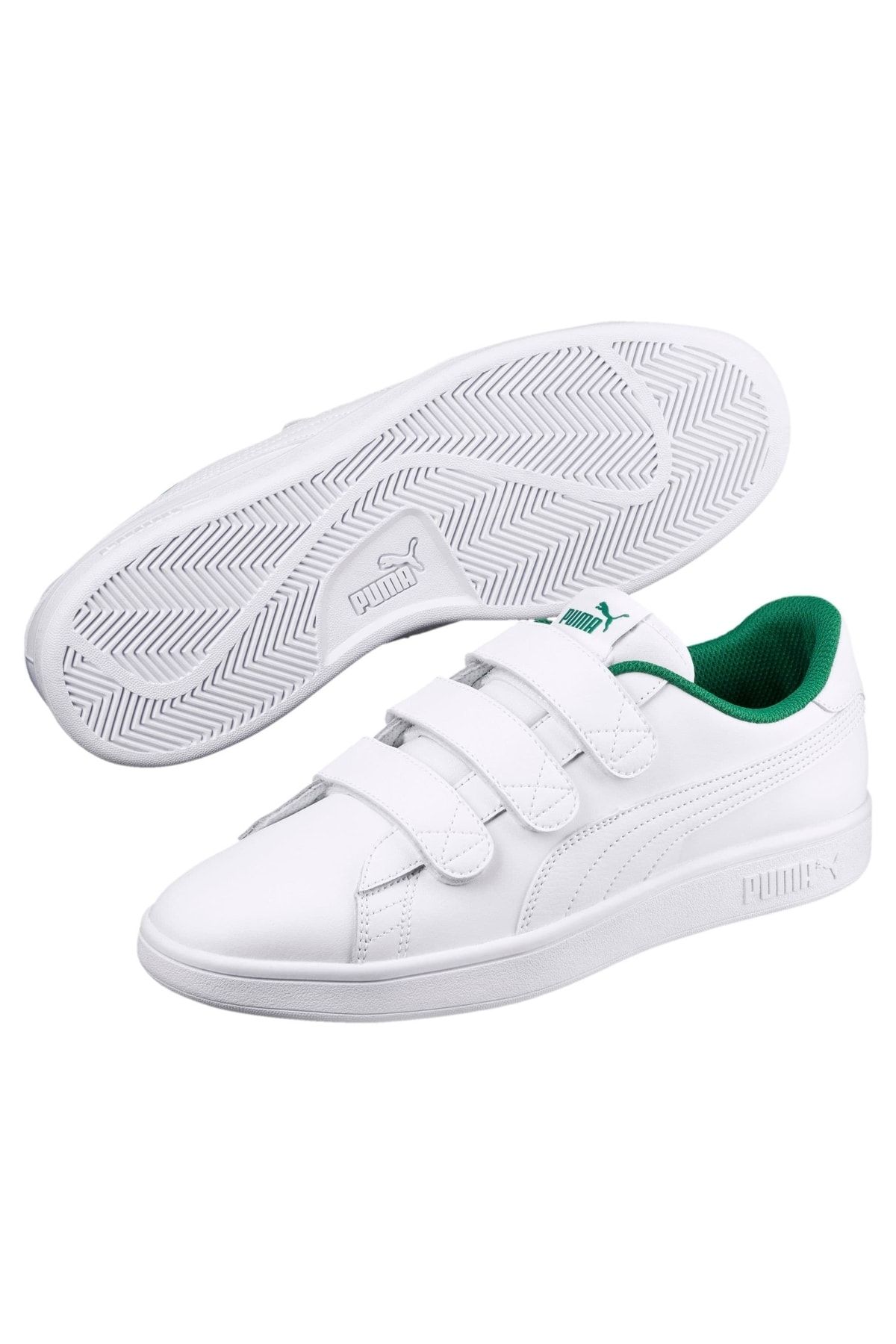 Puma SMASH V2 V Beyaz Unisex Sneaker Ayakkabı 100480494