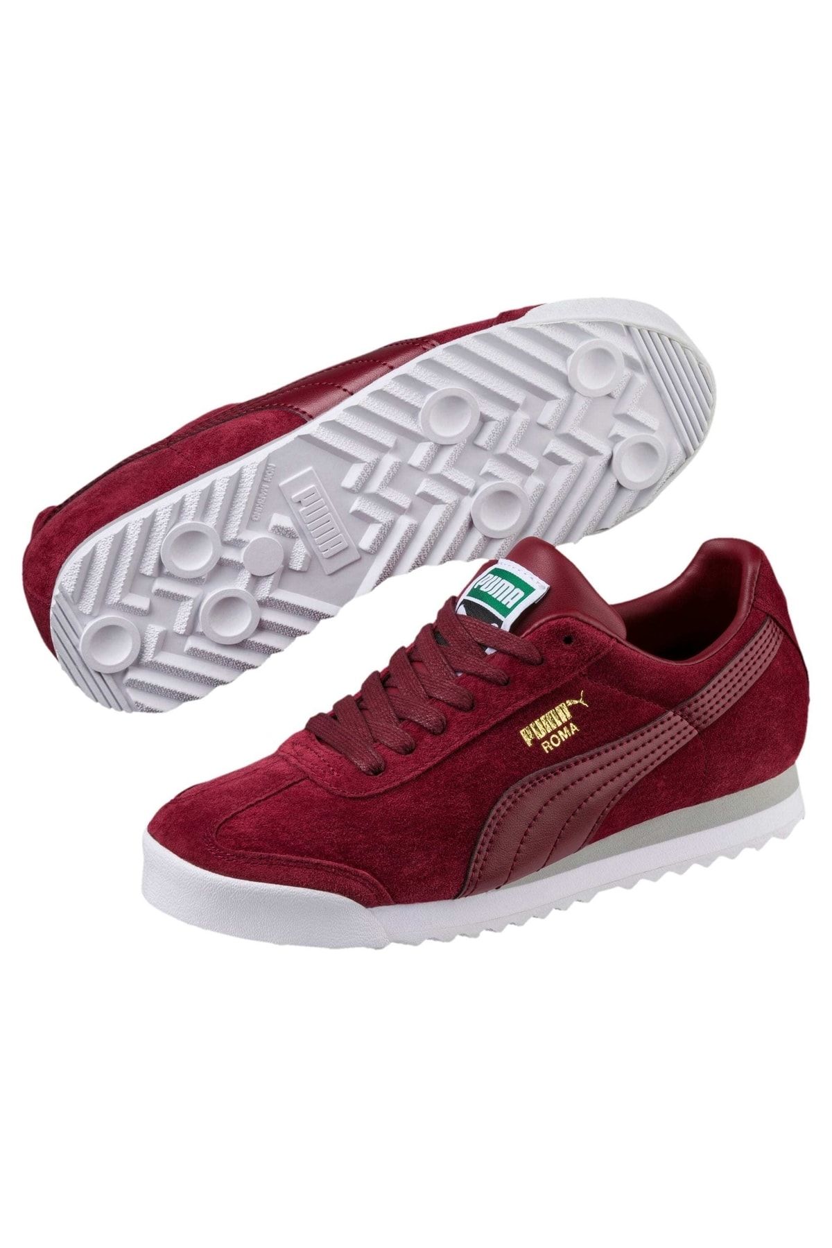 Puma Roma Gents Nbk Jr Kırmızı Kadın Deri Sneaker Ayakkabı 100352534