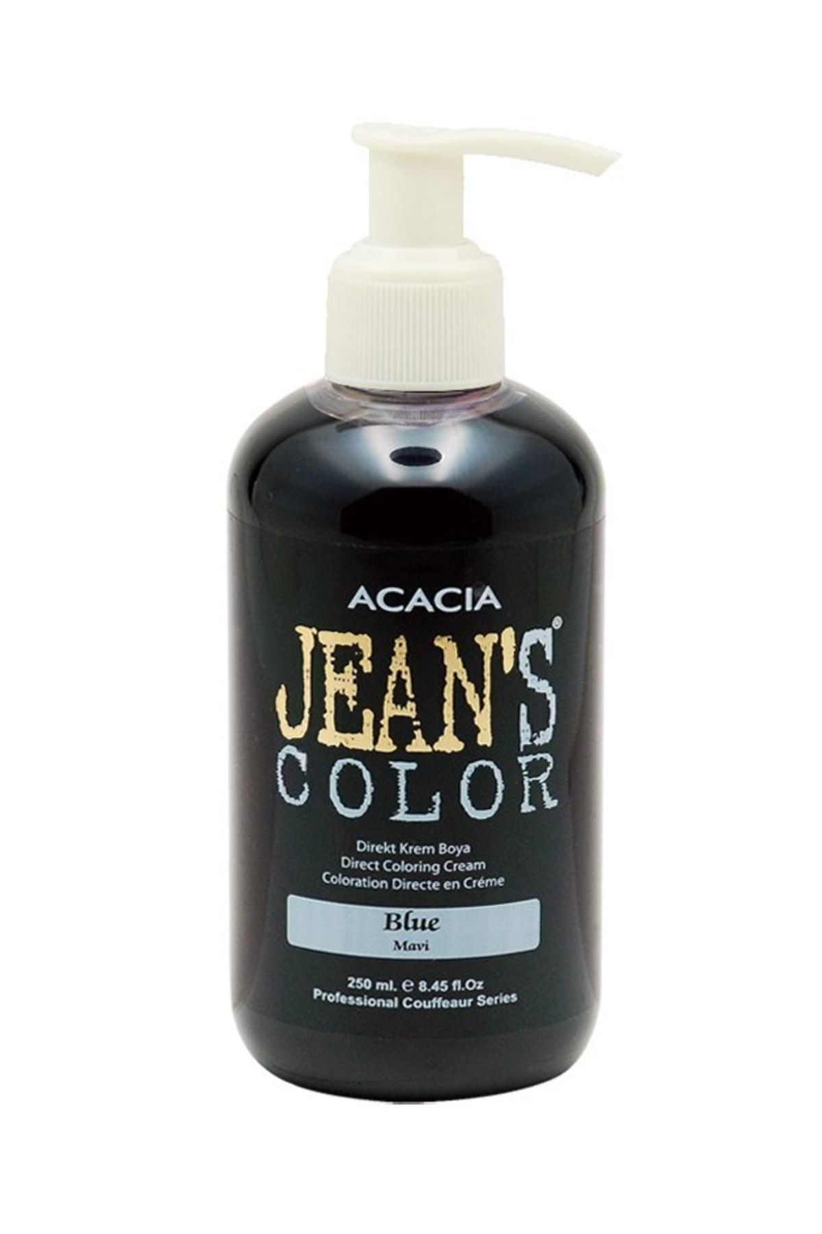 jeans color Jean's Color Mavi 250ml. Blue Amonyaksız Balyaj Renkli Saç Boyası