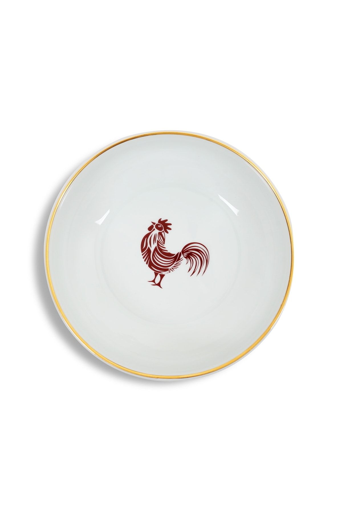 SOMEHOMEİSTANBUL Some Home Istanbul Lucky Rooster Collection Red 16 Cm Kase