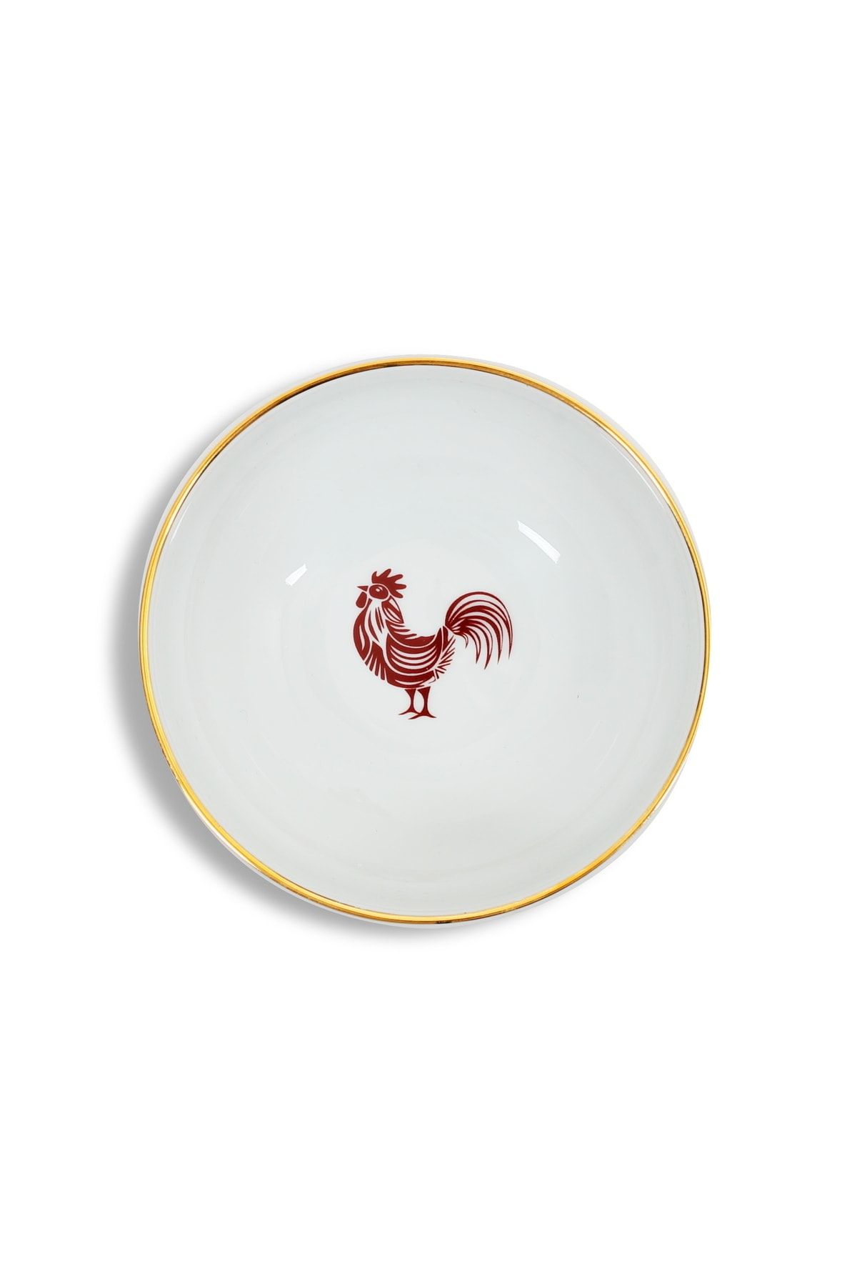 SOMEHOMEİSTANBUL Some Home Istanbul Lucky Rooster Collection Red 13 Cm Kase