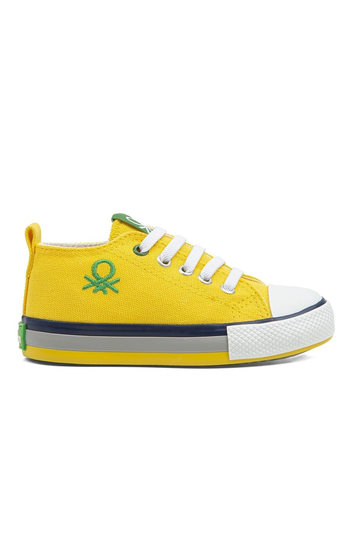 Benetton ® | Bn-30653 - 3394 Sarı - Çocuk Spor Ayakkabı