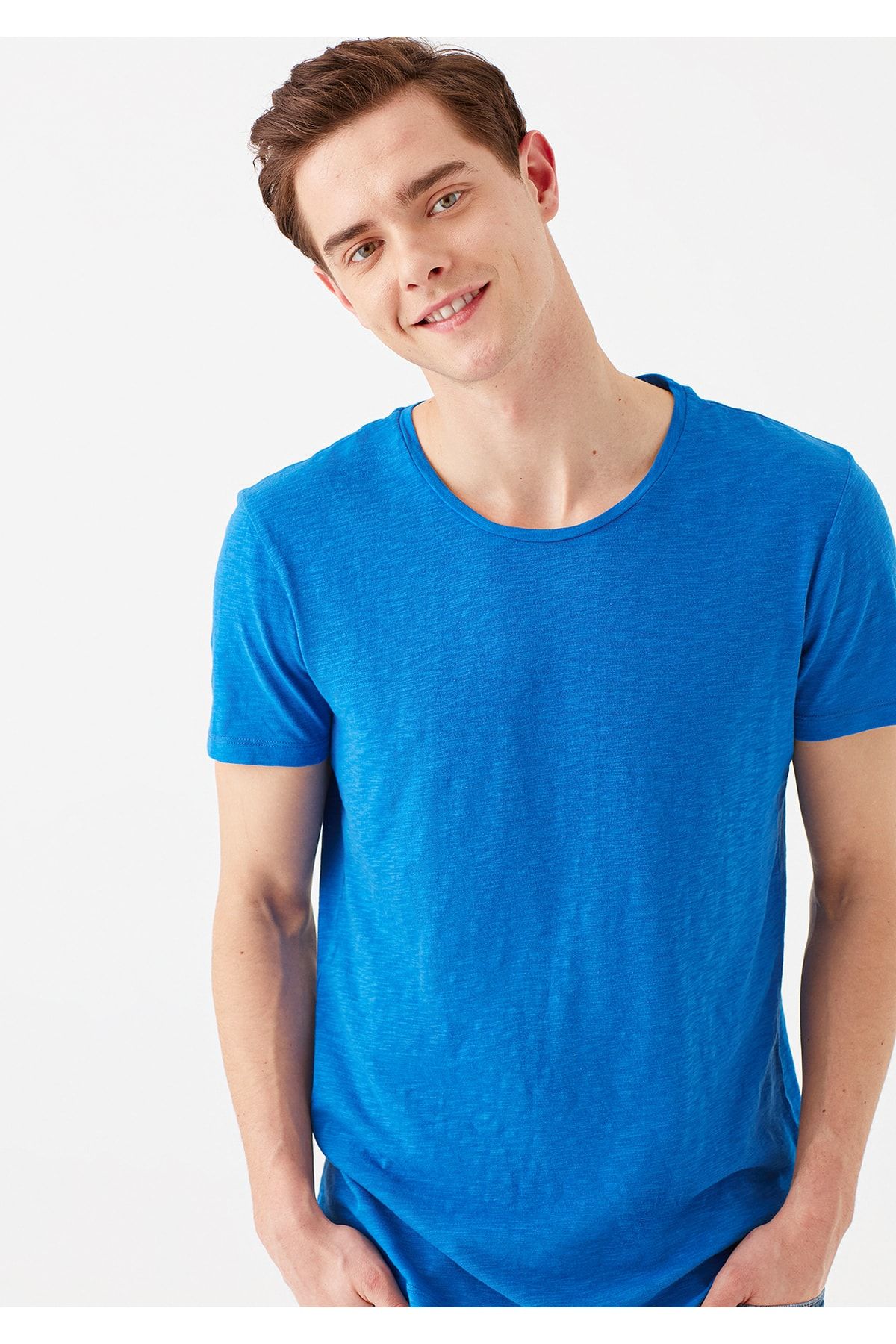 Mavi Basic Tişört