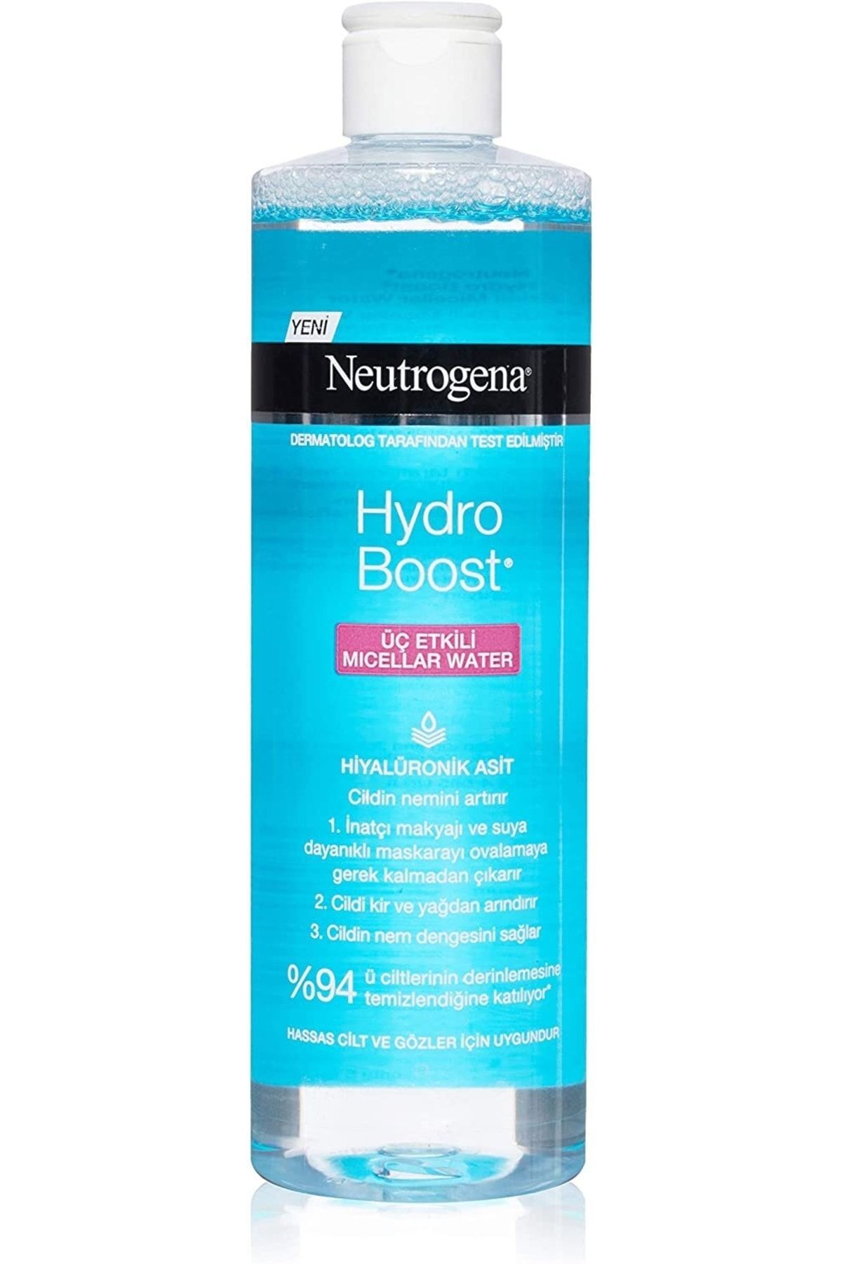 Neutrogena Hydro Boost Üç Etkili Micellar Water, 400 ml
