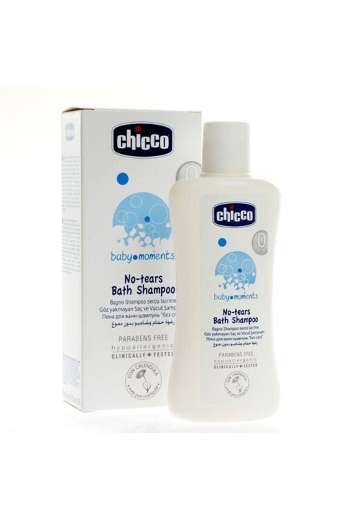 Chicco Baby Moments Göz Yakmayan Bebek Saç Ve Vücut Şampuanı 200 Ml
