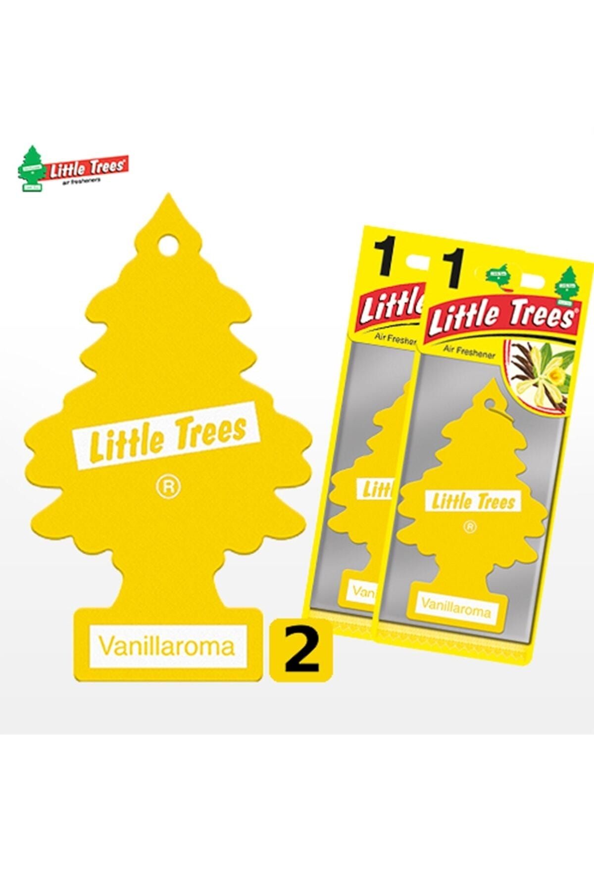 Little Trees Orijinal Vanilya Vanıllaroma Freshener Kağıt Koku 2 Adet