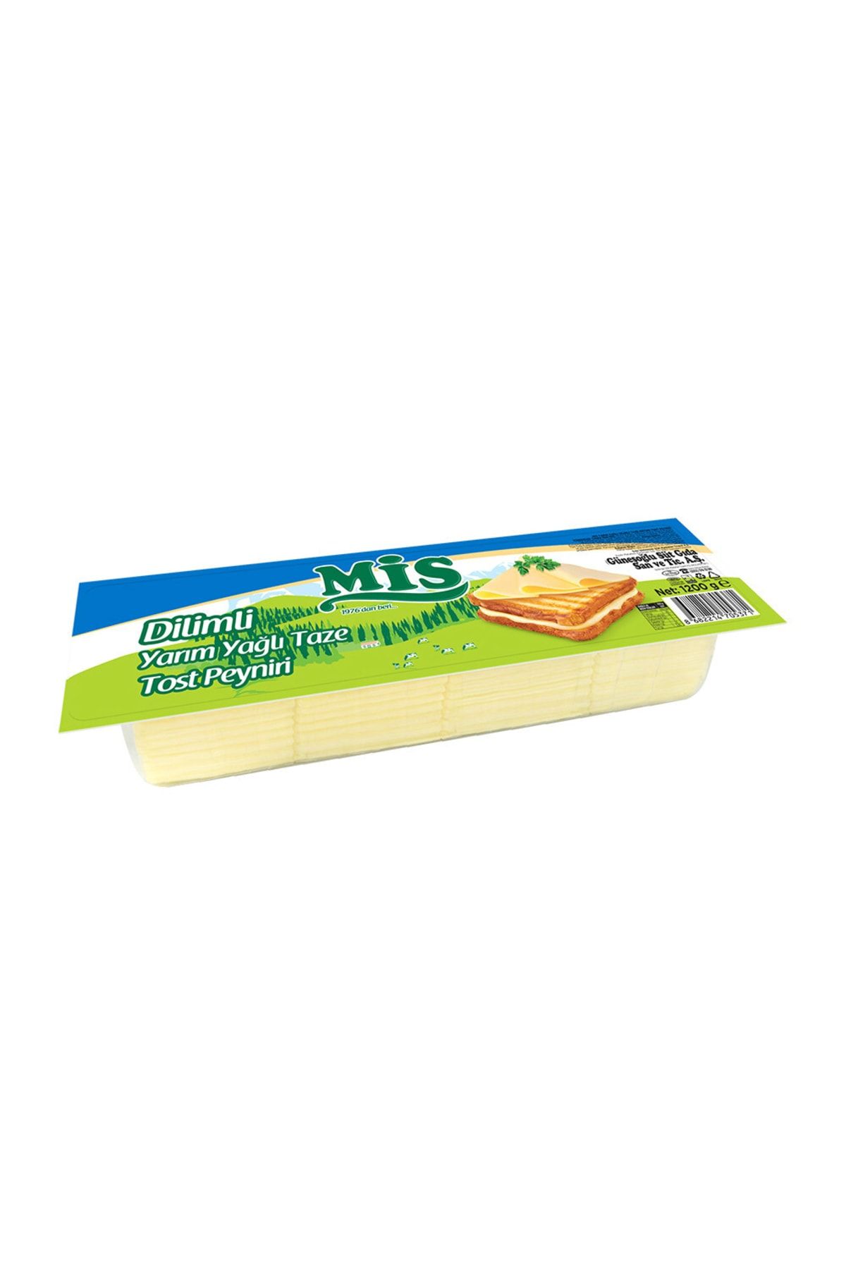 Mis Dilimli Tost Peyniri 1.2 Kg