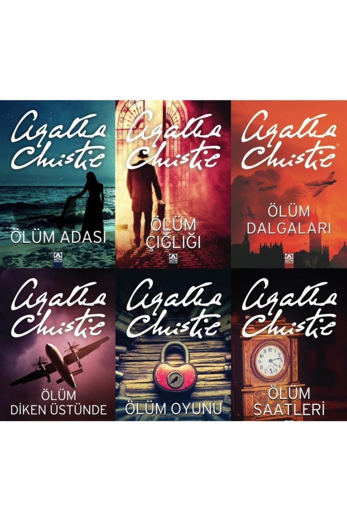 Altın Kitaplar Agatha Christie Ölüm Serisi 6 Kitap