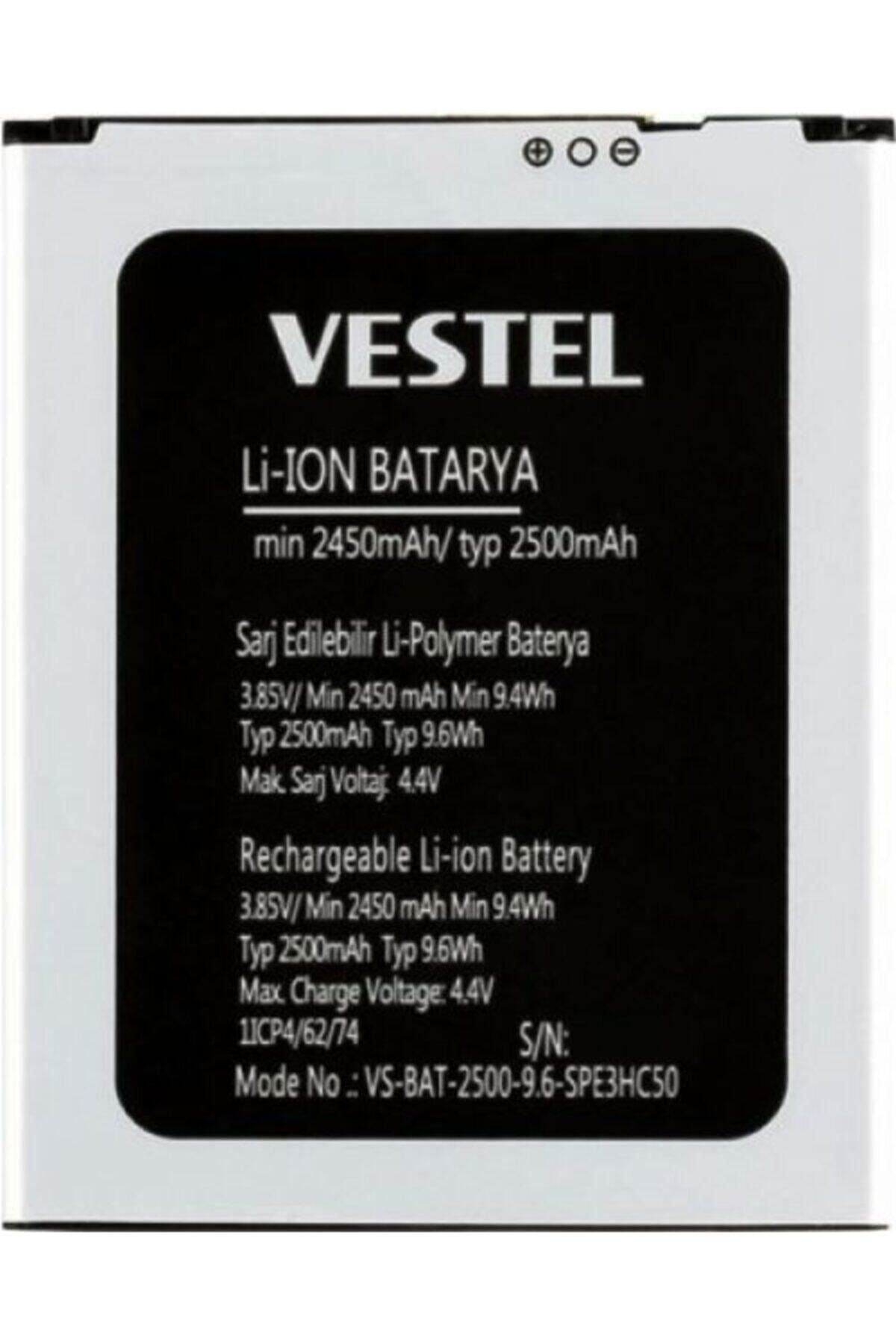 VESTEL Venüs E3 Batarya Pil 2500mah