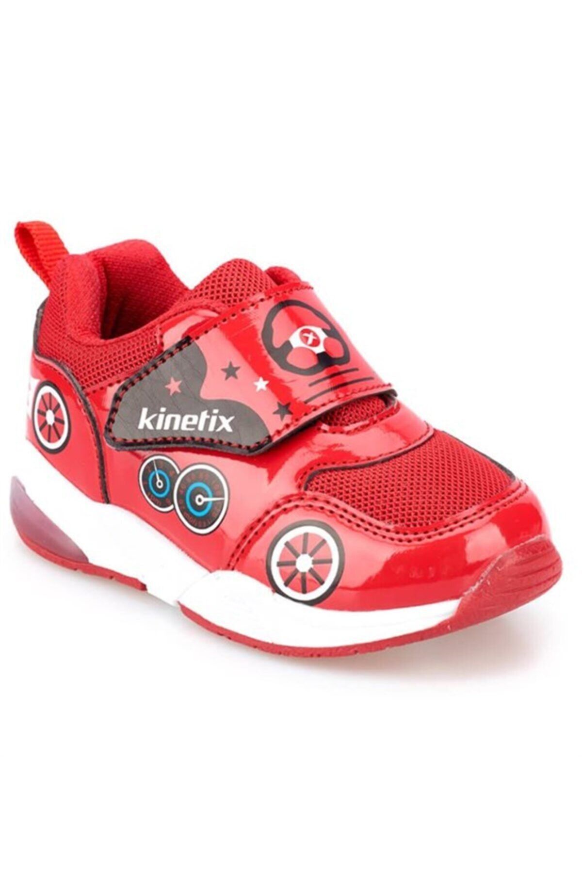Kinetix Unisex Çocuk Kırmızı Koşu Yürüyüş Ayakkabı