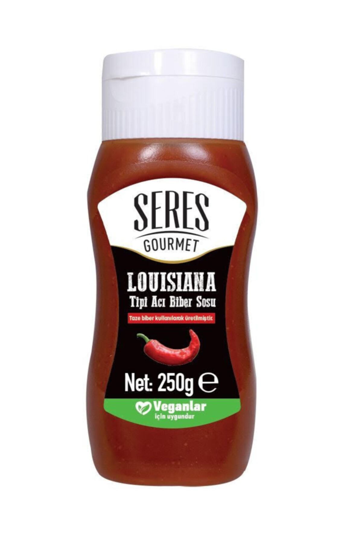 Seres Foods Seres Gourmet Louisiana Tipi Acı Biber Sosu 250 G