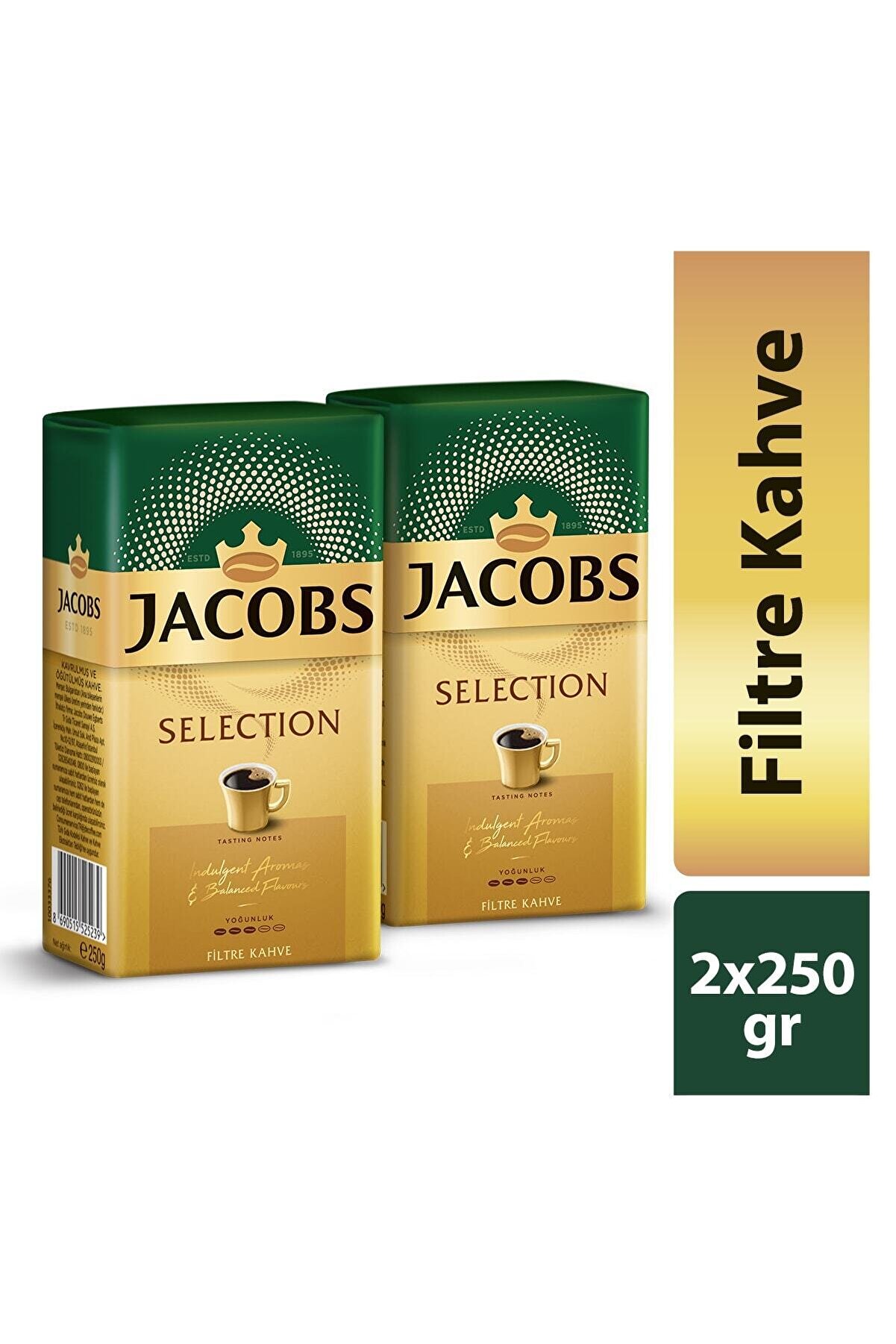 Jacobs Selection Filtre Kahve 250 gr X 2 Adet 86905155253762