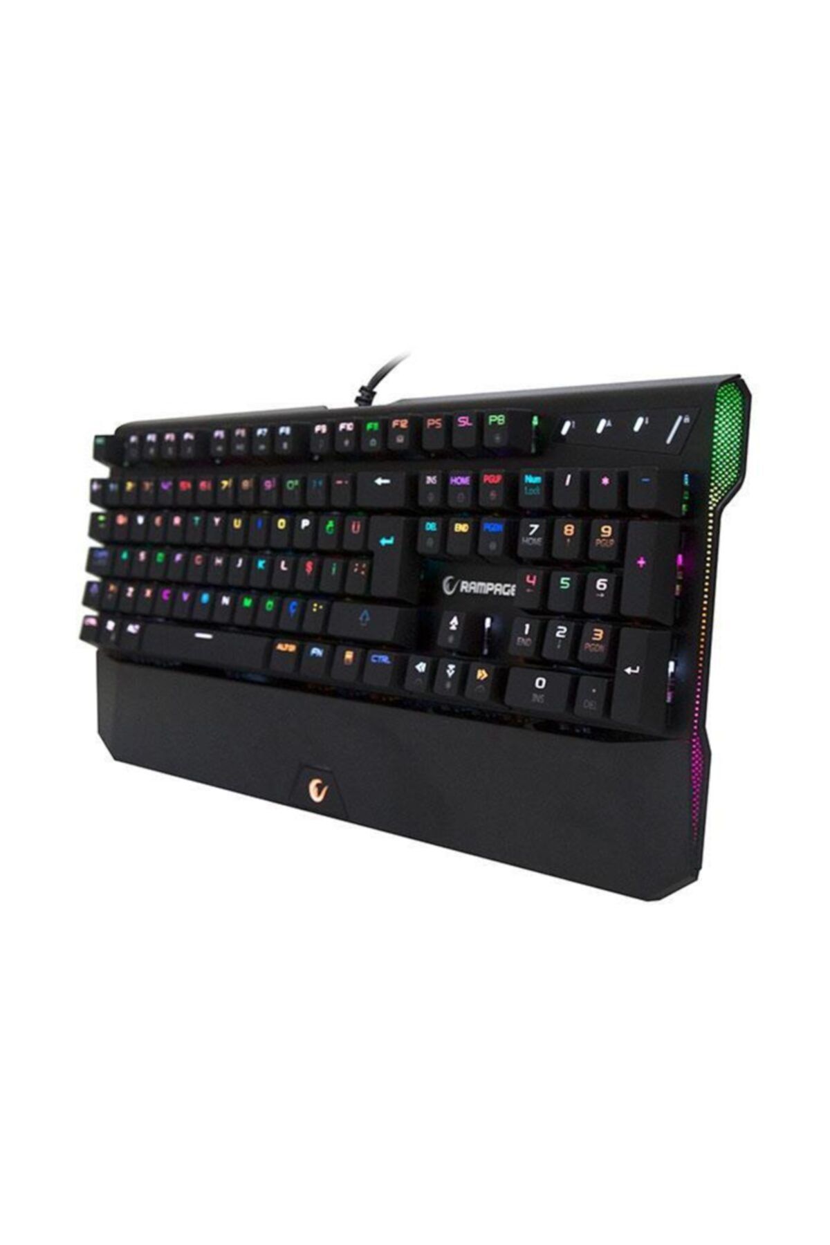 Rampage Kb-r95 X-tıtan Usb Rgb Kırmızı Switch Mekanik Oyuncu Klavyesi