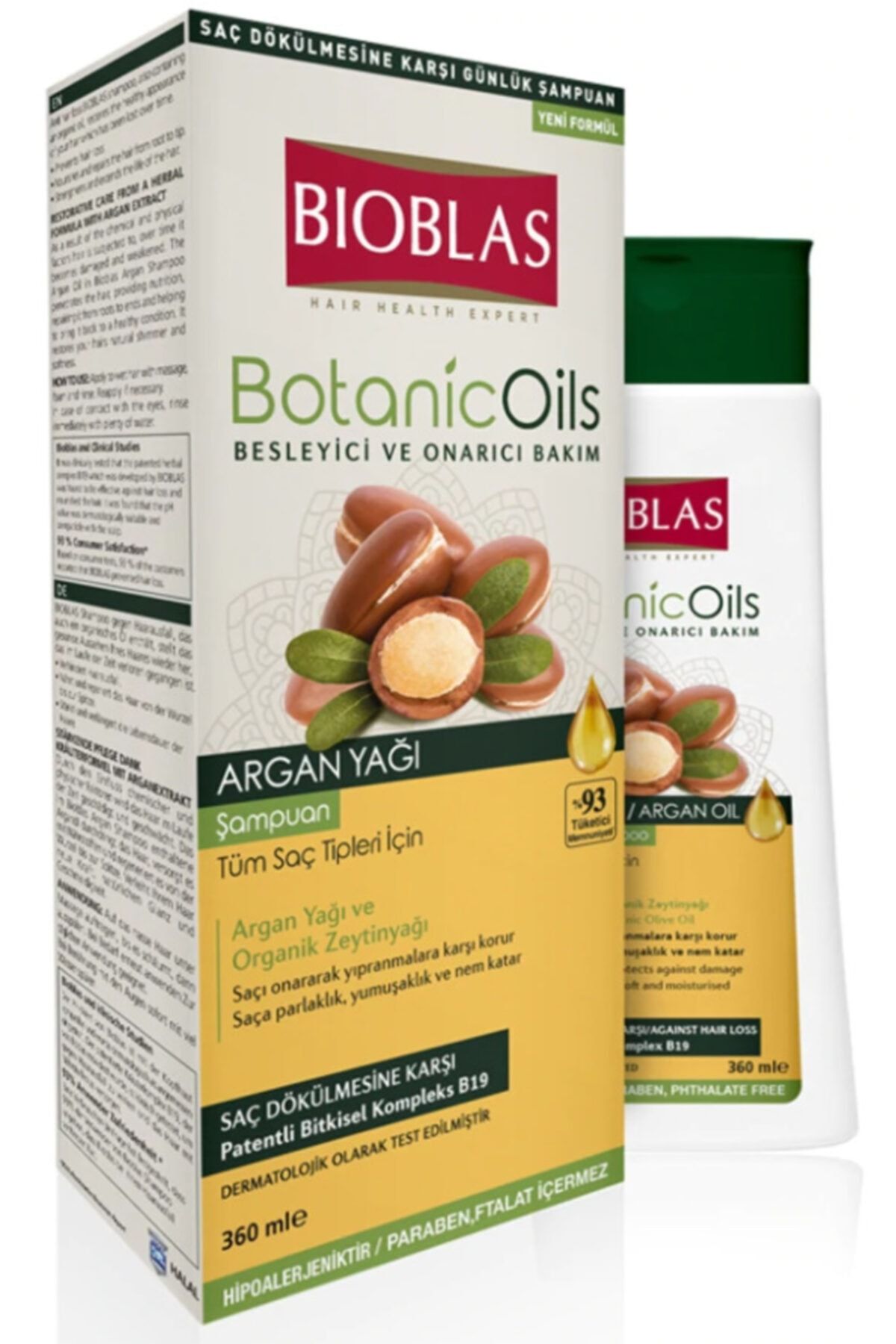 Bioblas Oils Argan Yağlı Şampuan 360 Ml