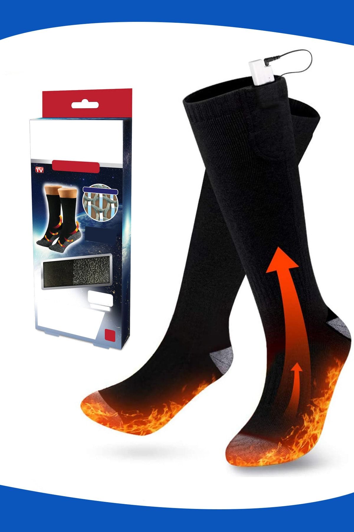 Go With 6lı Fiber Hot Socks Termal Kış Çorabı