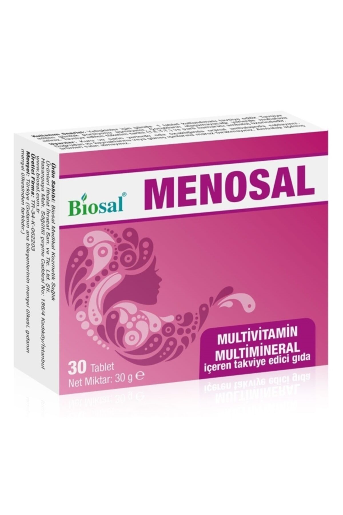 Biosal Menopause Multivitamin Multimineral 30 Tablet