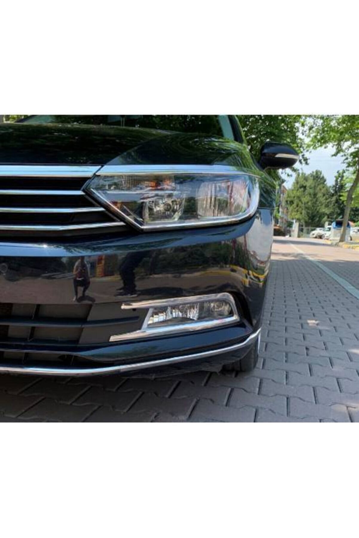 ASKROM Volkswagen Passat B8 Krom Sis Farı Çerçevesi 2015 Ve Sonrası