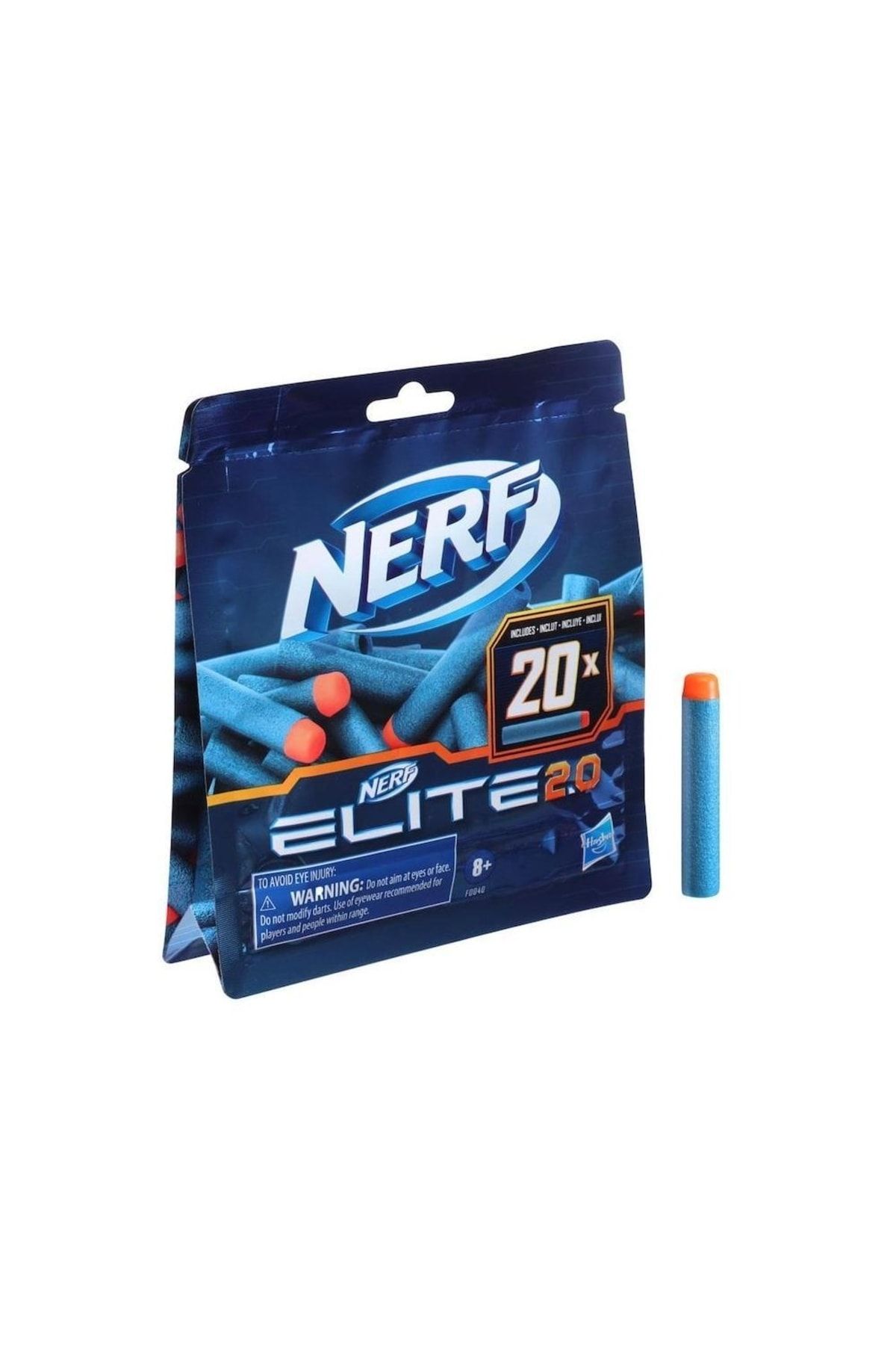 Nerf Orjinal Elite 2.0 Dart 20 Li Yedek Paket Orjinal Dartları F0040